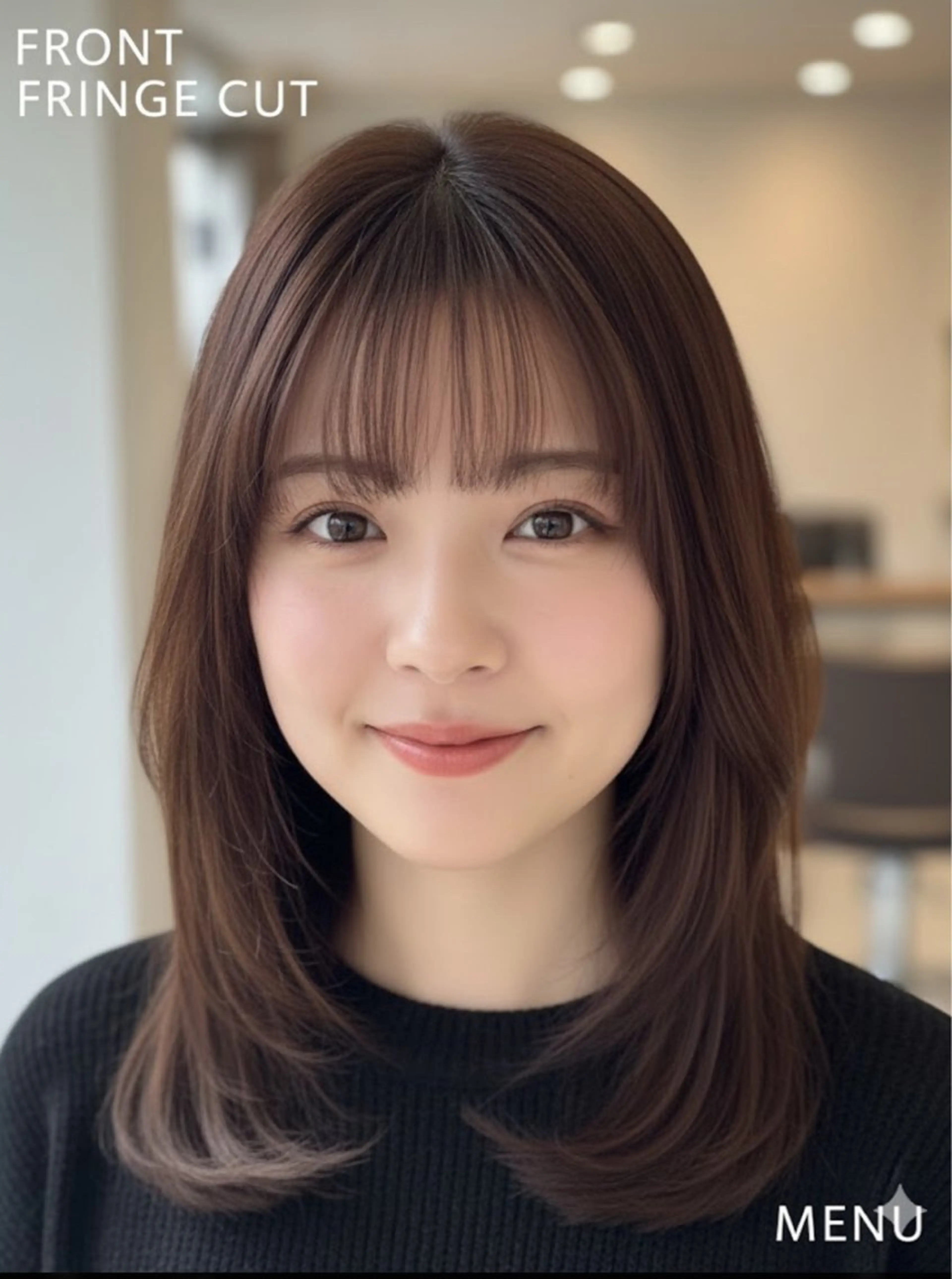 【new】💖前髪カット💖の写真