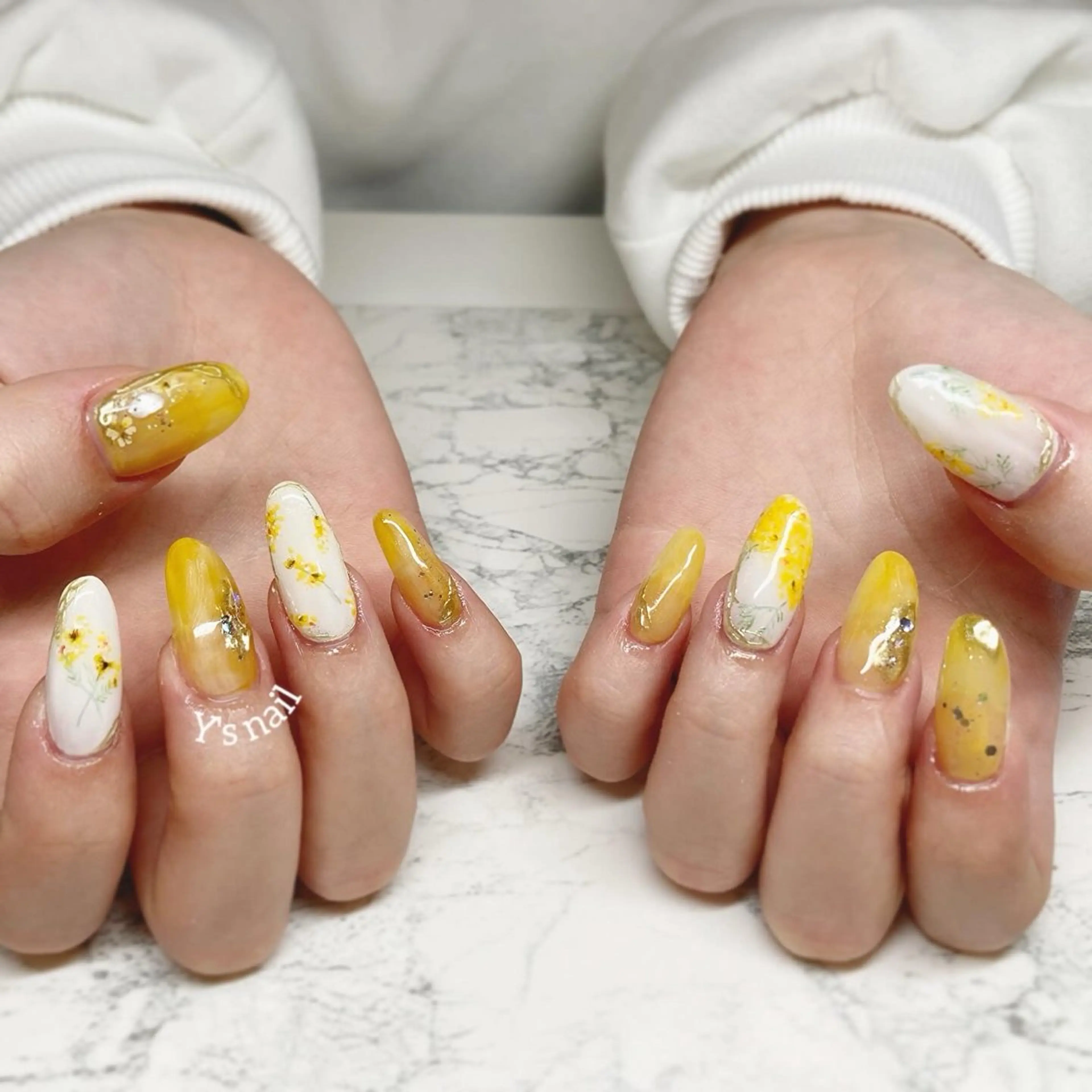 ネイル ハンドネイル 手書きが得意🖌️ Y’s  nailのネイルデザイン