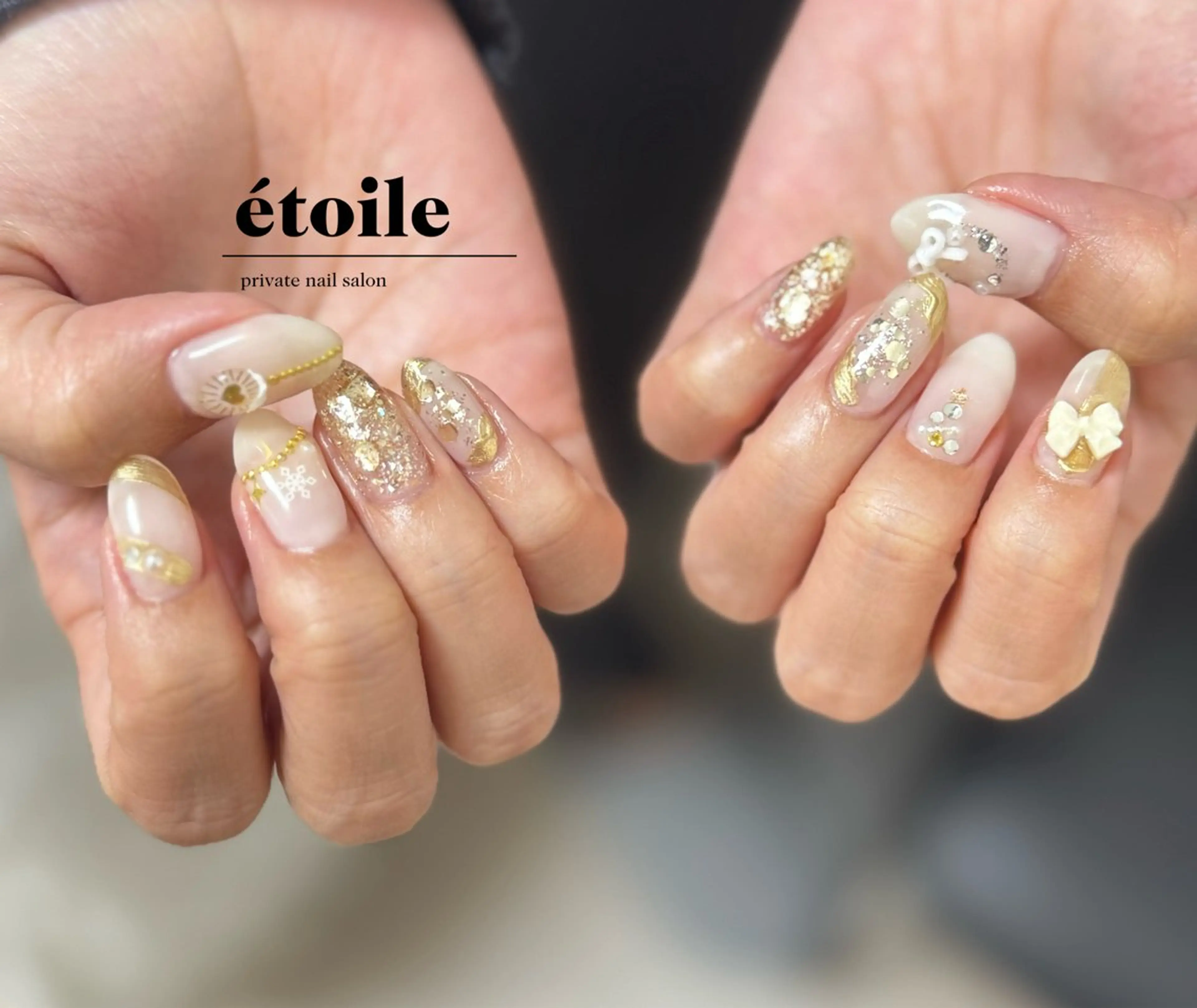 ネイル 持ち込み ハンドネイル étoile ｜ayaのネイルデザイン