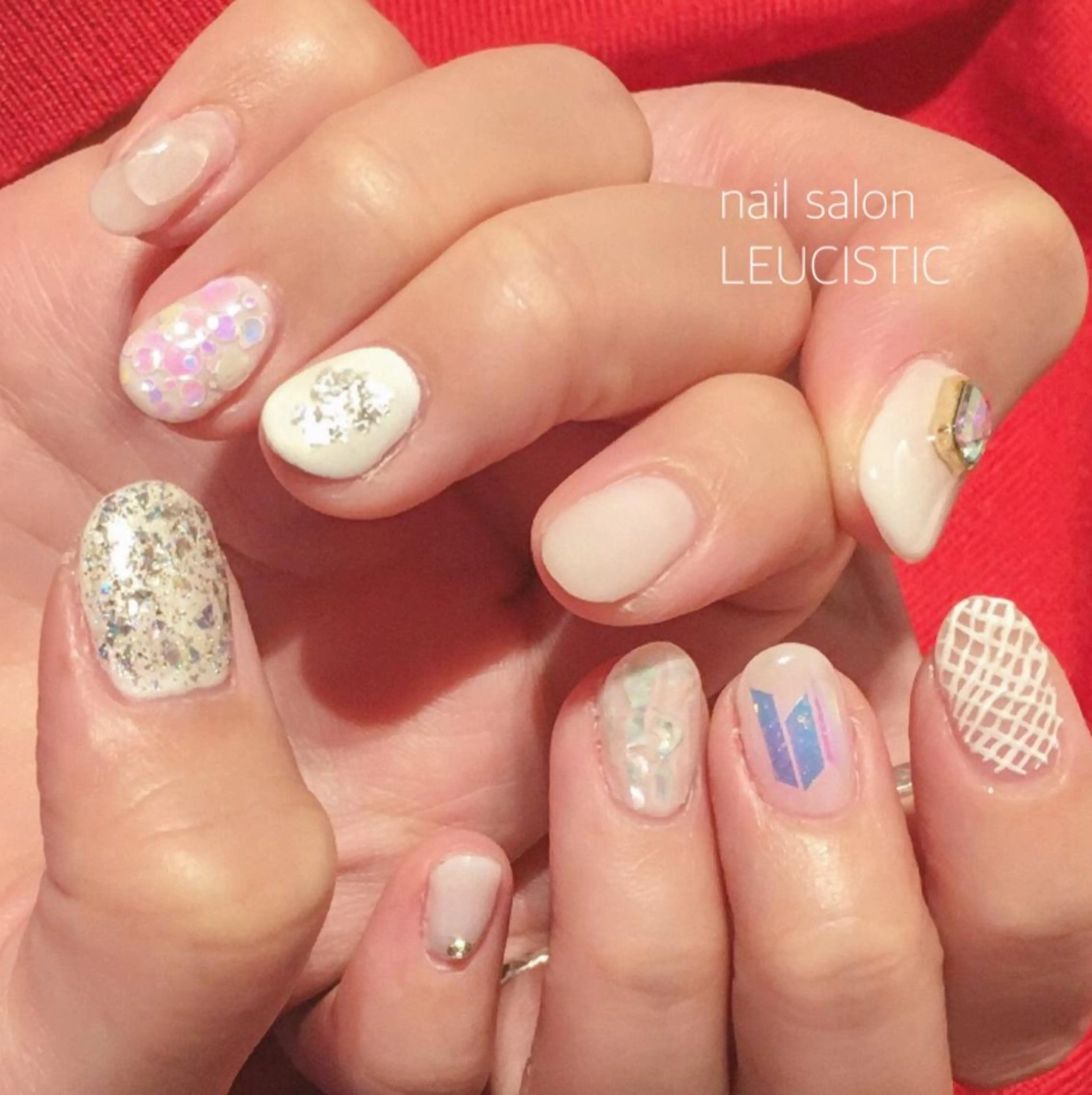 ネイル キラキラネイル 美時雨・bishigure所属・美時雨 bishigureのエステ・リラクイメージ