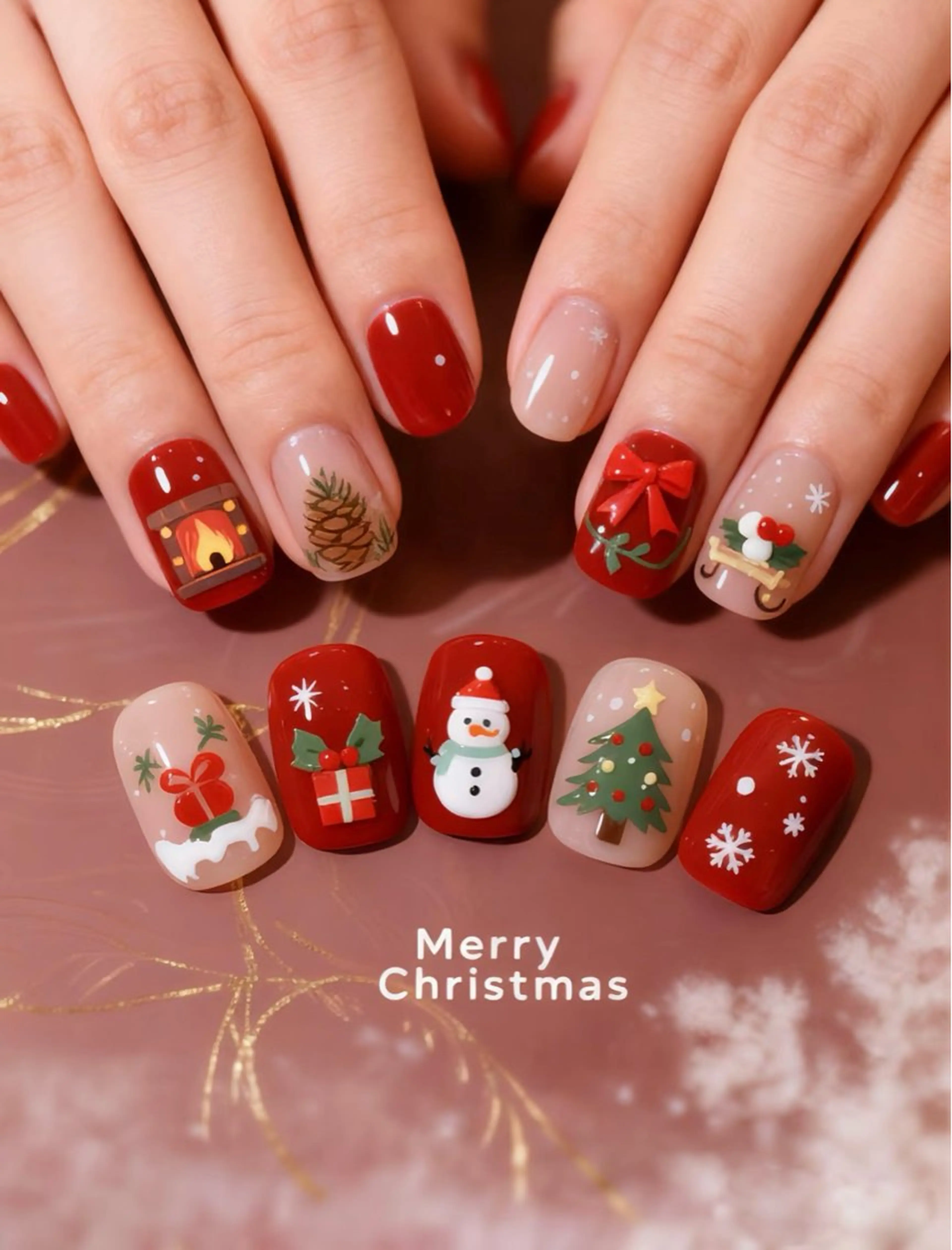 ネイル ジェルネイル キラキラネイル ロングネイル 持ち込み ストーンネイル ハンドネイル リセス 高田馬場のネイルデザイン