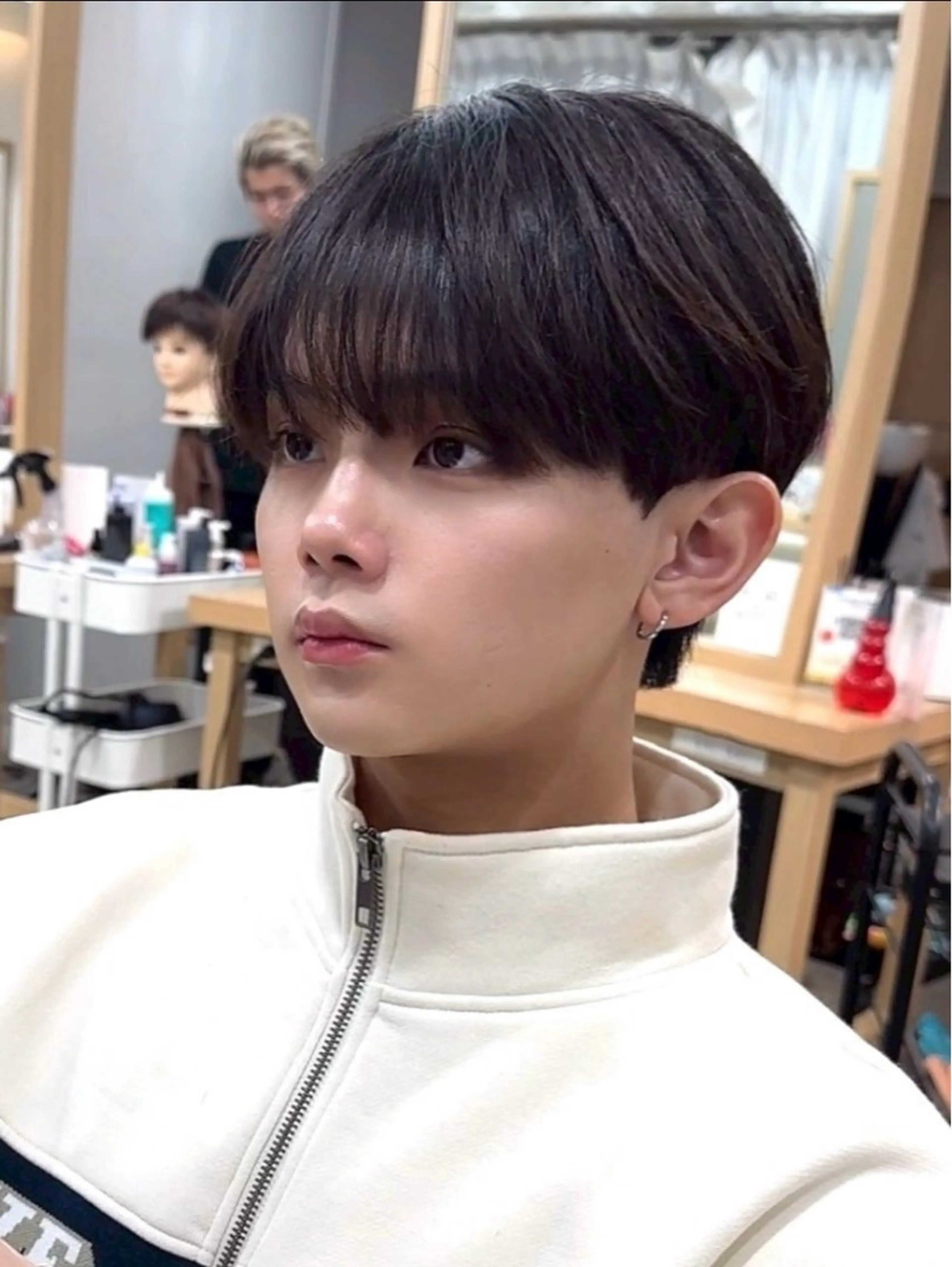 カラー パーマ メンズ 縮毛矯正 パーマ縮毛矯正特化 🥀𓈒のヘアスタイル