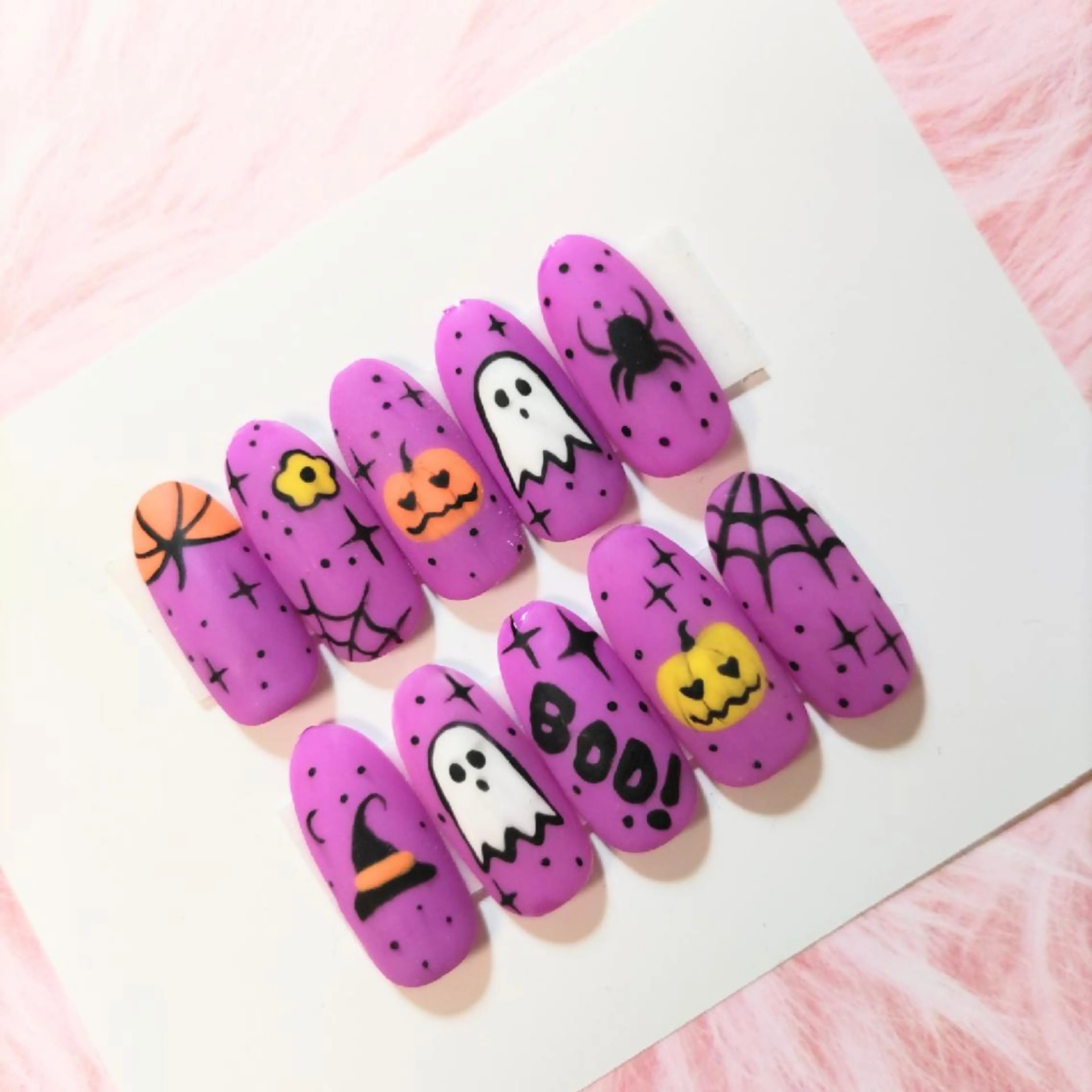ネイル ハロウィン salon Mのネイルデザイン