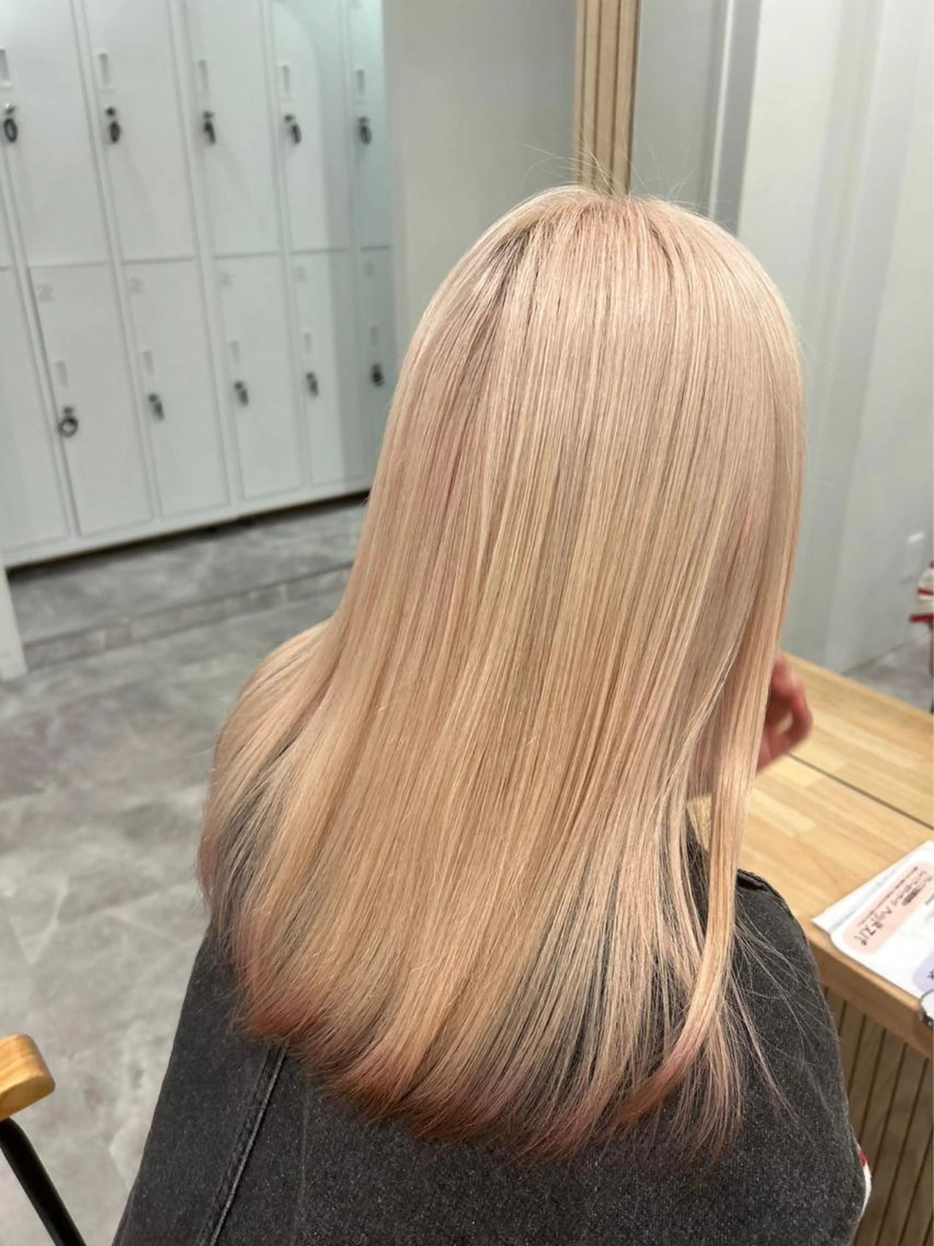 【ブリーチありW color🥣】ブリーチ＋カラー＋最高級5stepトリートメント🫧の写真