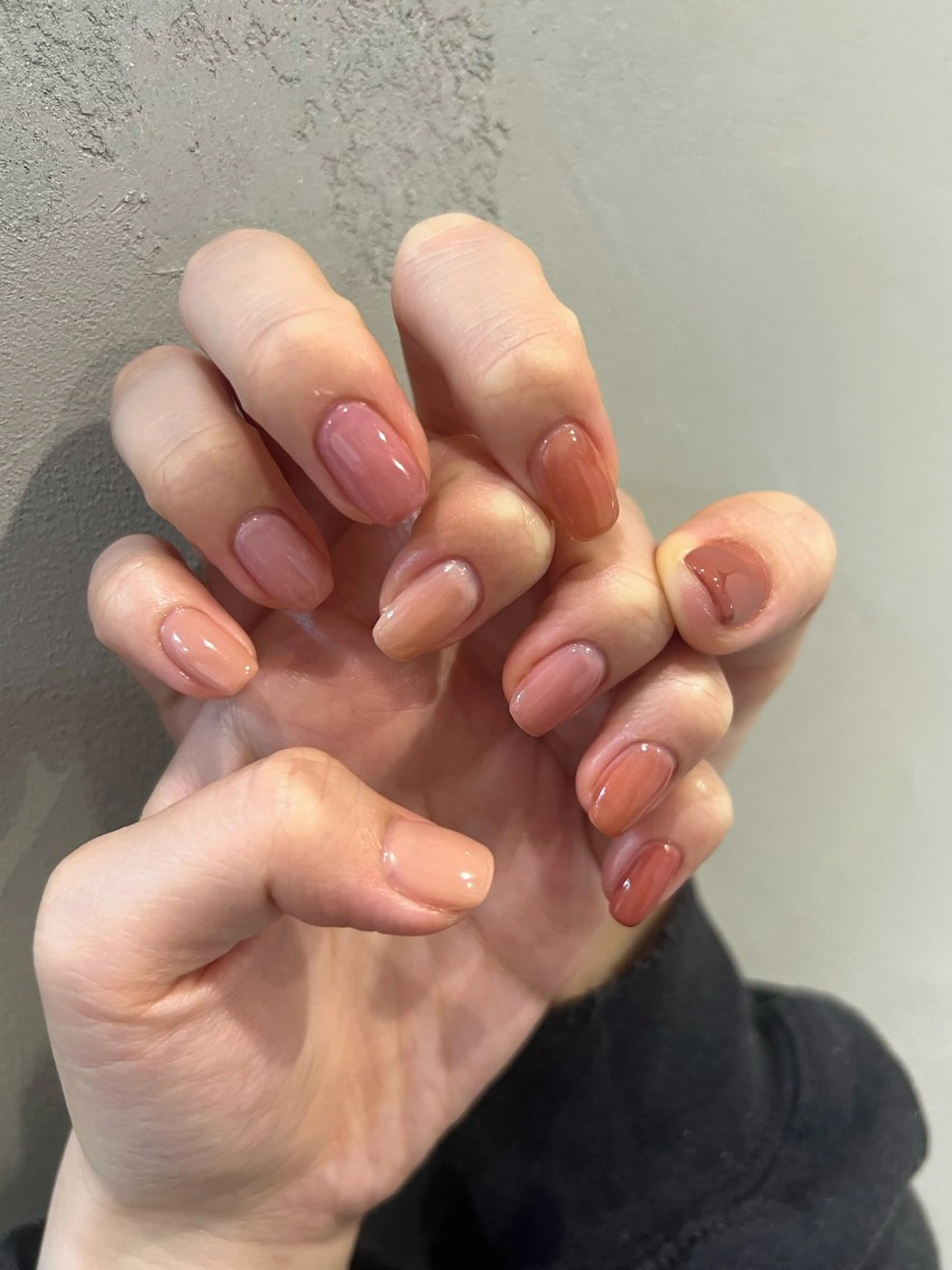 ネイル ピンク ハンドネイル LAKATOCCA ..hidemiのヘアスタイル