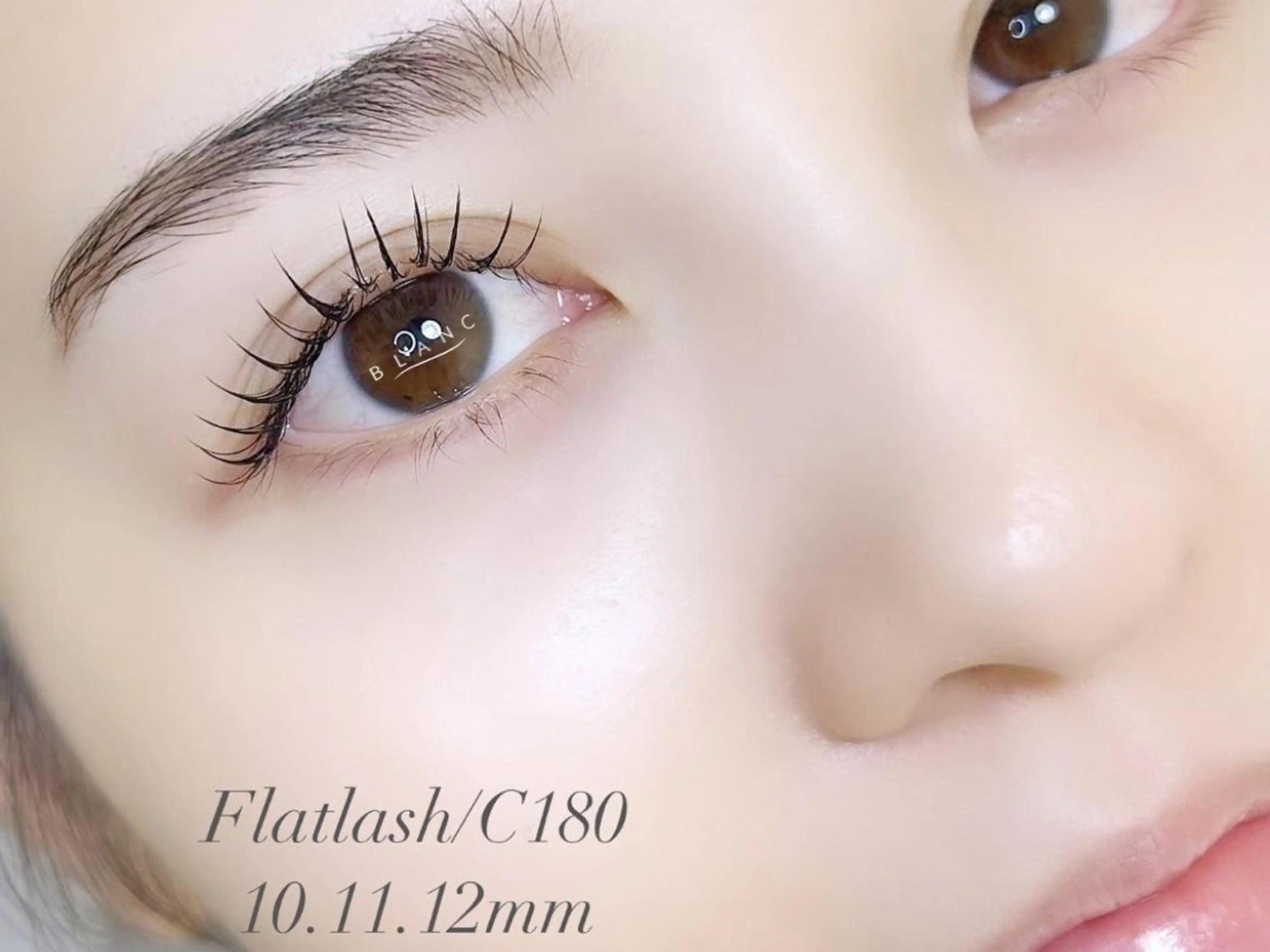 マツエク・マツパ Eyelash Salon Blanc～まつげエクステと眉の専門美容室～磐田店所属・加治 早都紀のマツエク・マツパデザイン