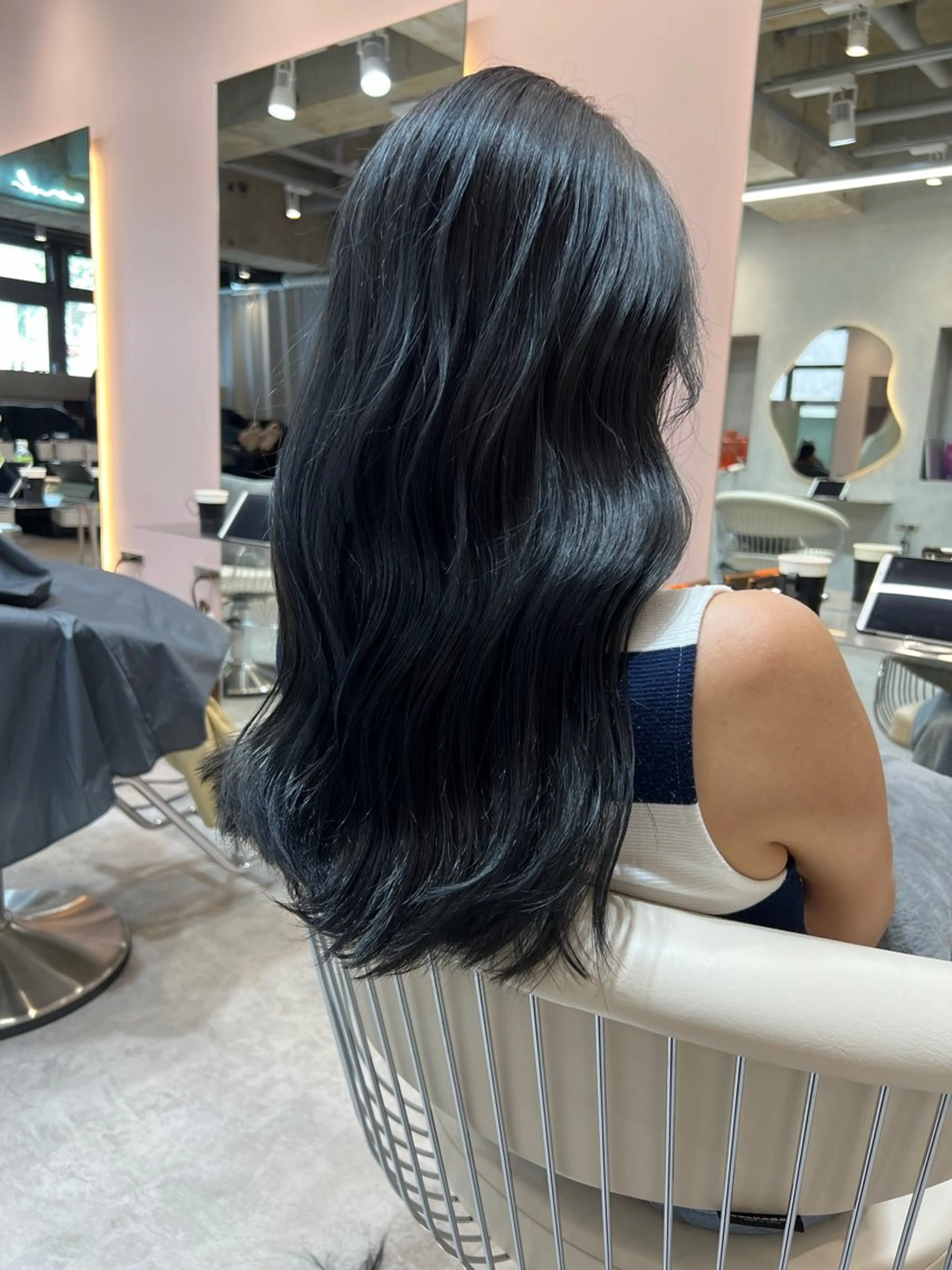 ロング カラー ヘアアレンジ 🇰🇷韓国メンズ 特化🇰🇷松永恭征のヘアスタイル