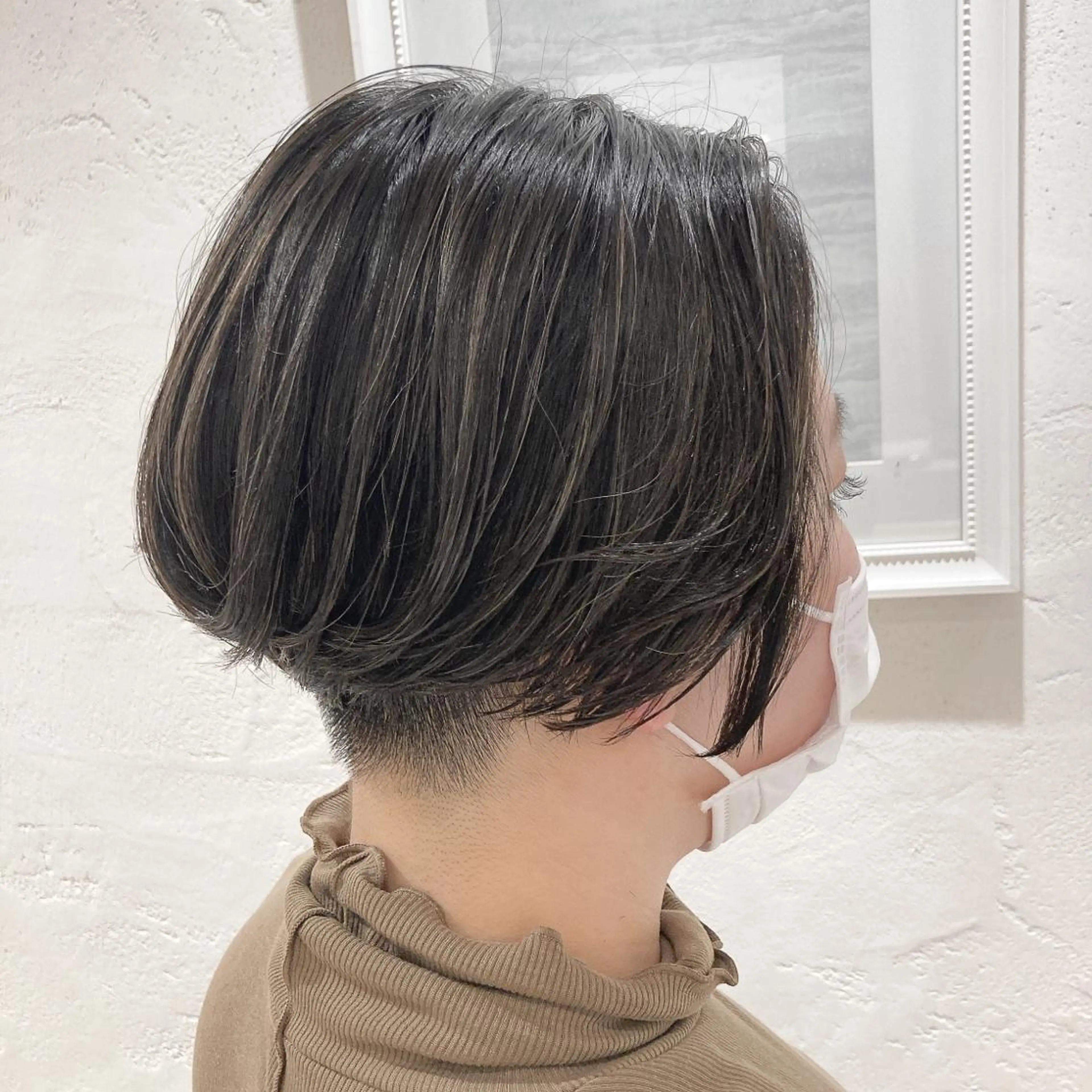 ショート ショートボブ ボブ ショートヘア カット 🌈平均評価5🌈 金城リキのヘアスタイル