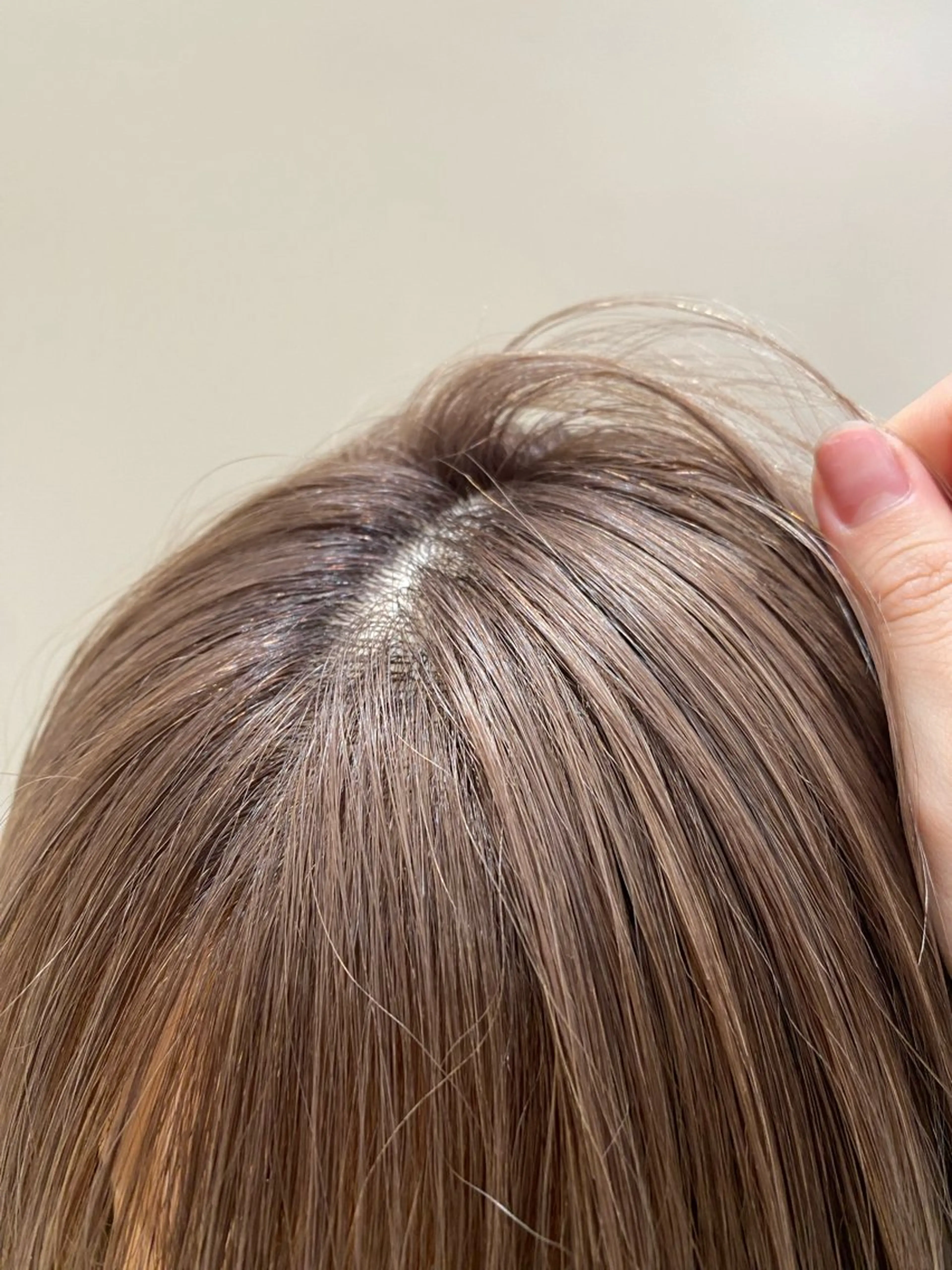 ミディアム カラー ヘアカラー ベージュ/アレンジ /横浜/杉本千夏のヘアスタイル