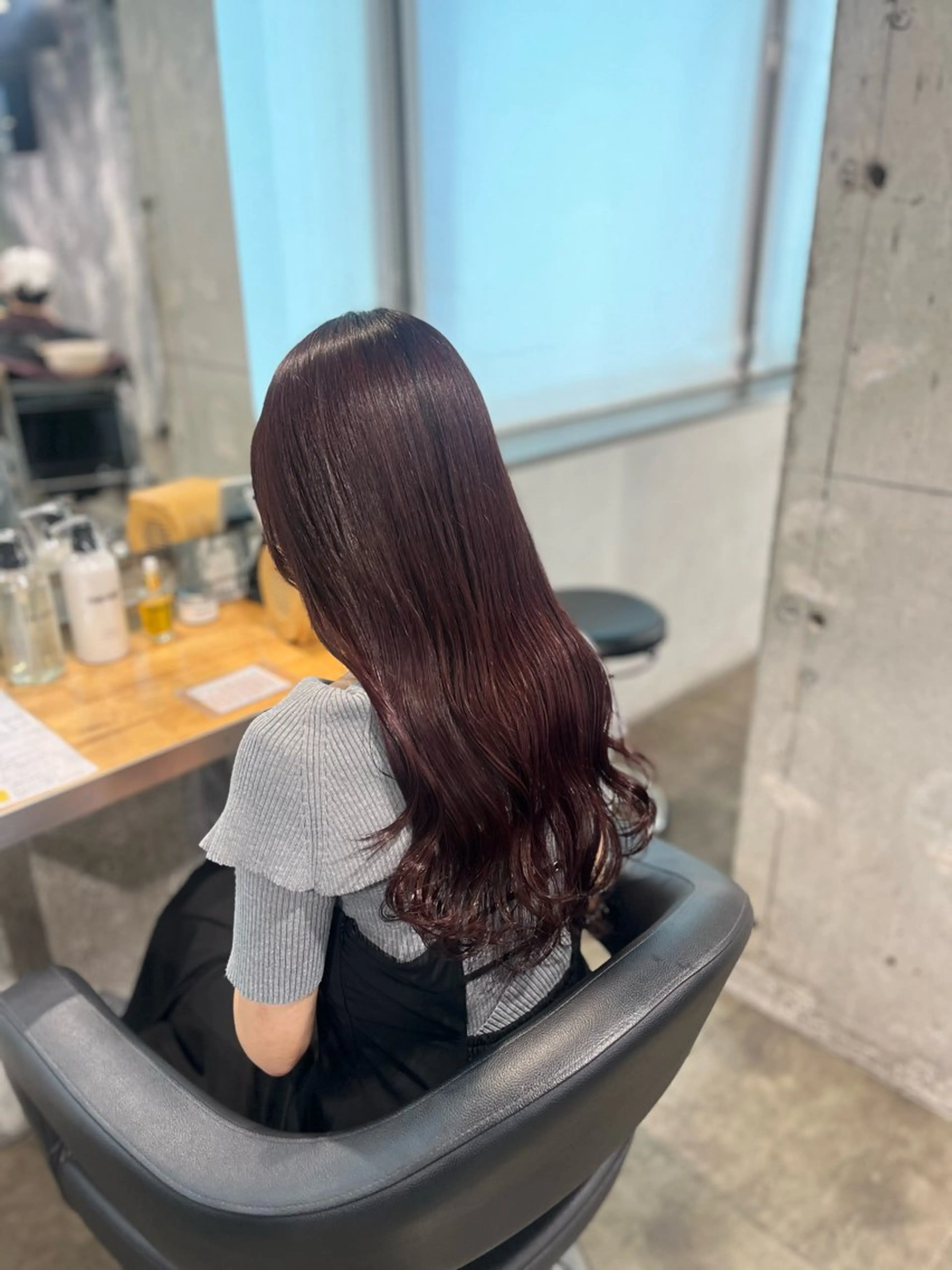 カラー ヘアカラー トリートメント ヘッドスパ ヘアセット ガーリーヘア💌トレ ンド暖色💌Yuuのヘアスタイル
