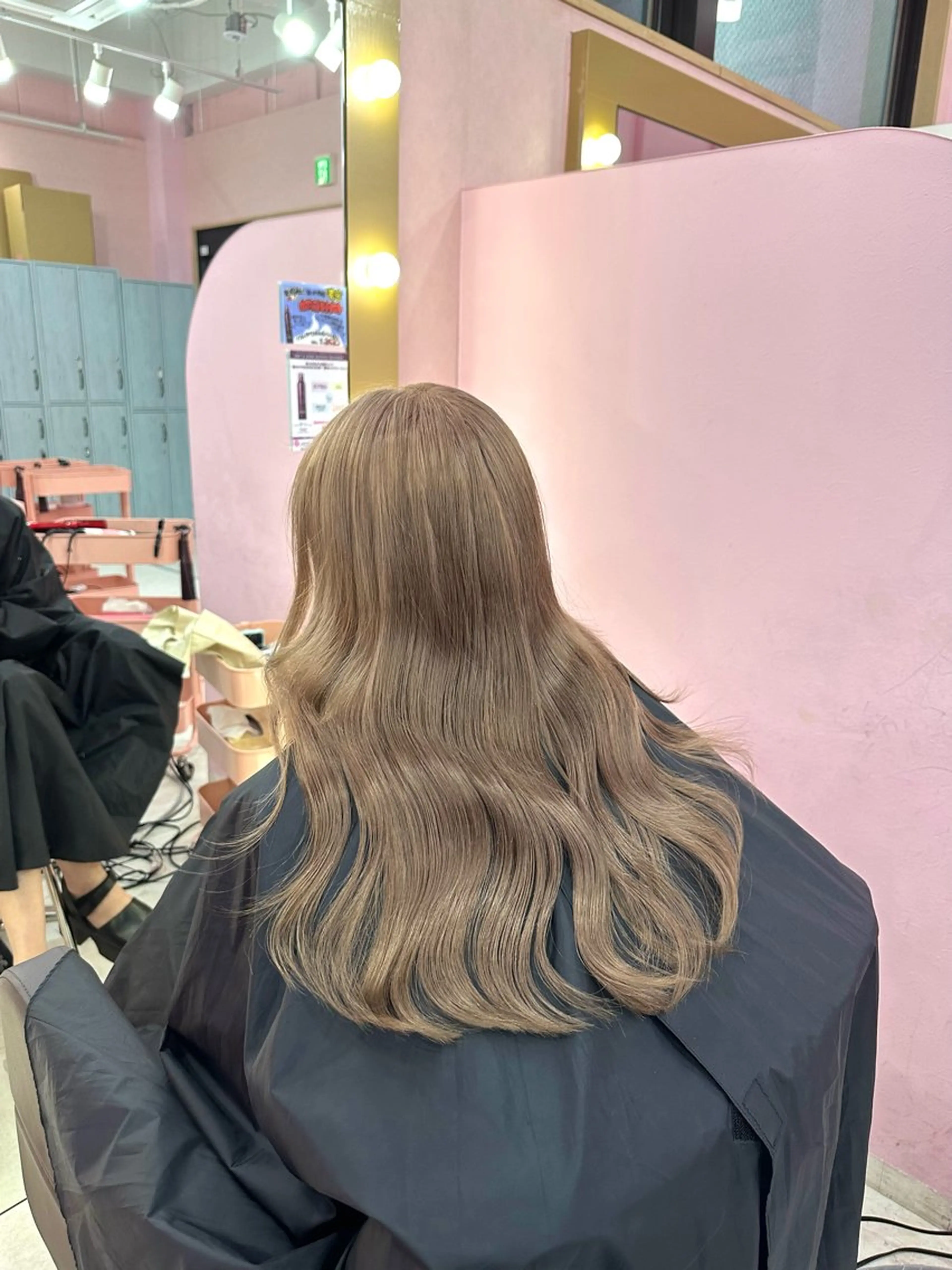 ロング カラー グレージュ ミルクティーグレージュ 🪞ダメージレス艶 🪞れいのヘアスタイル