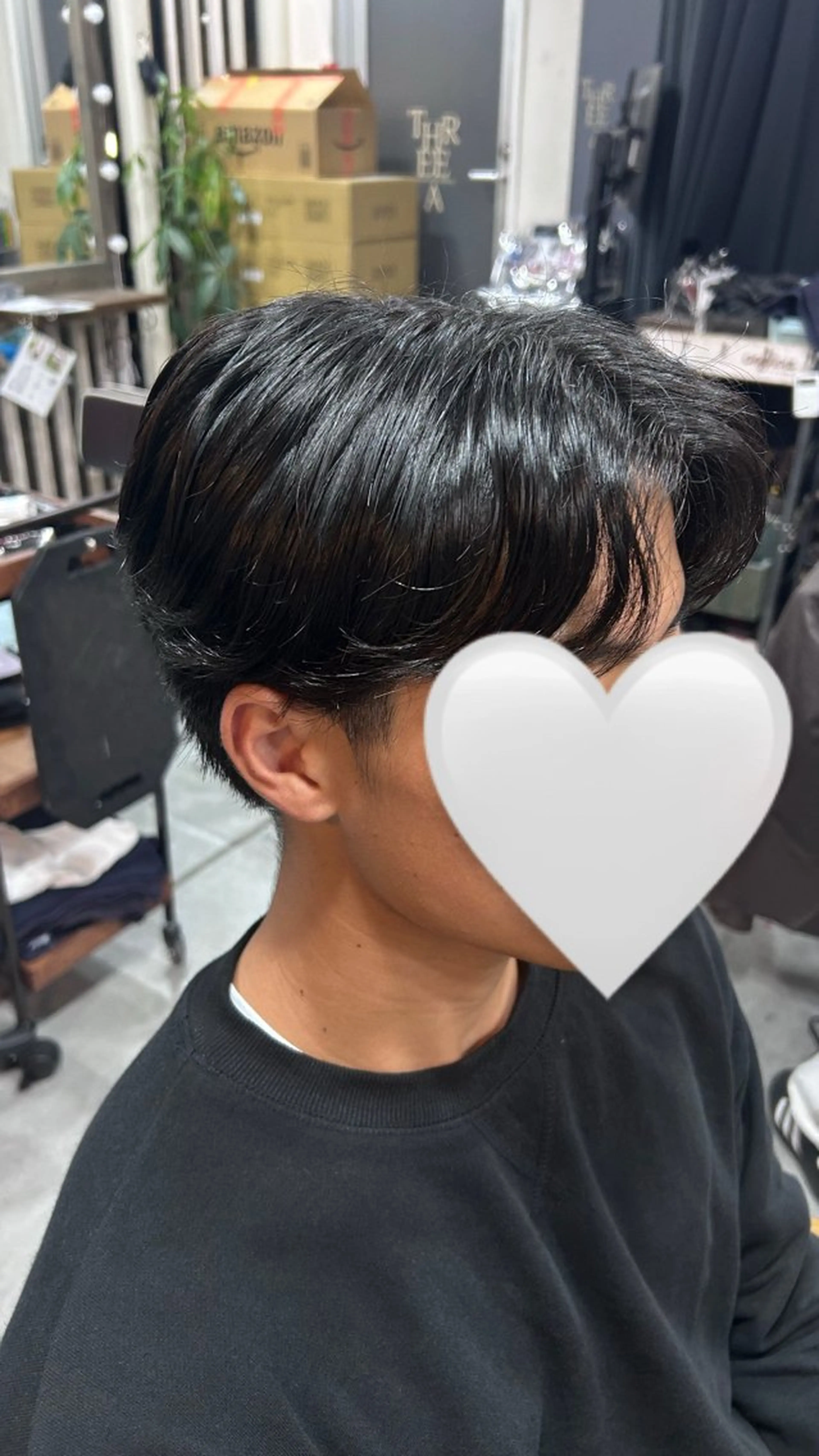 パーマ メンズ mizuki THREE（A）のヘアスタイル
