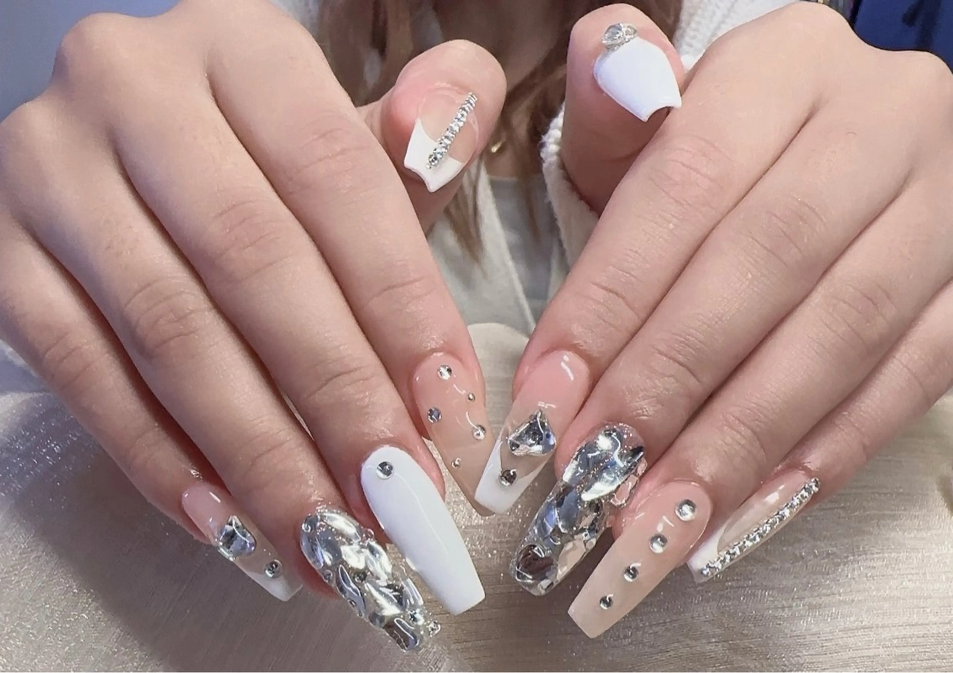 🎀スカルプ持ち込みデザイン(時間内6本デザイン)13980の写真