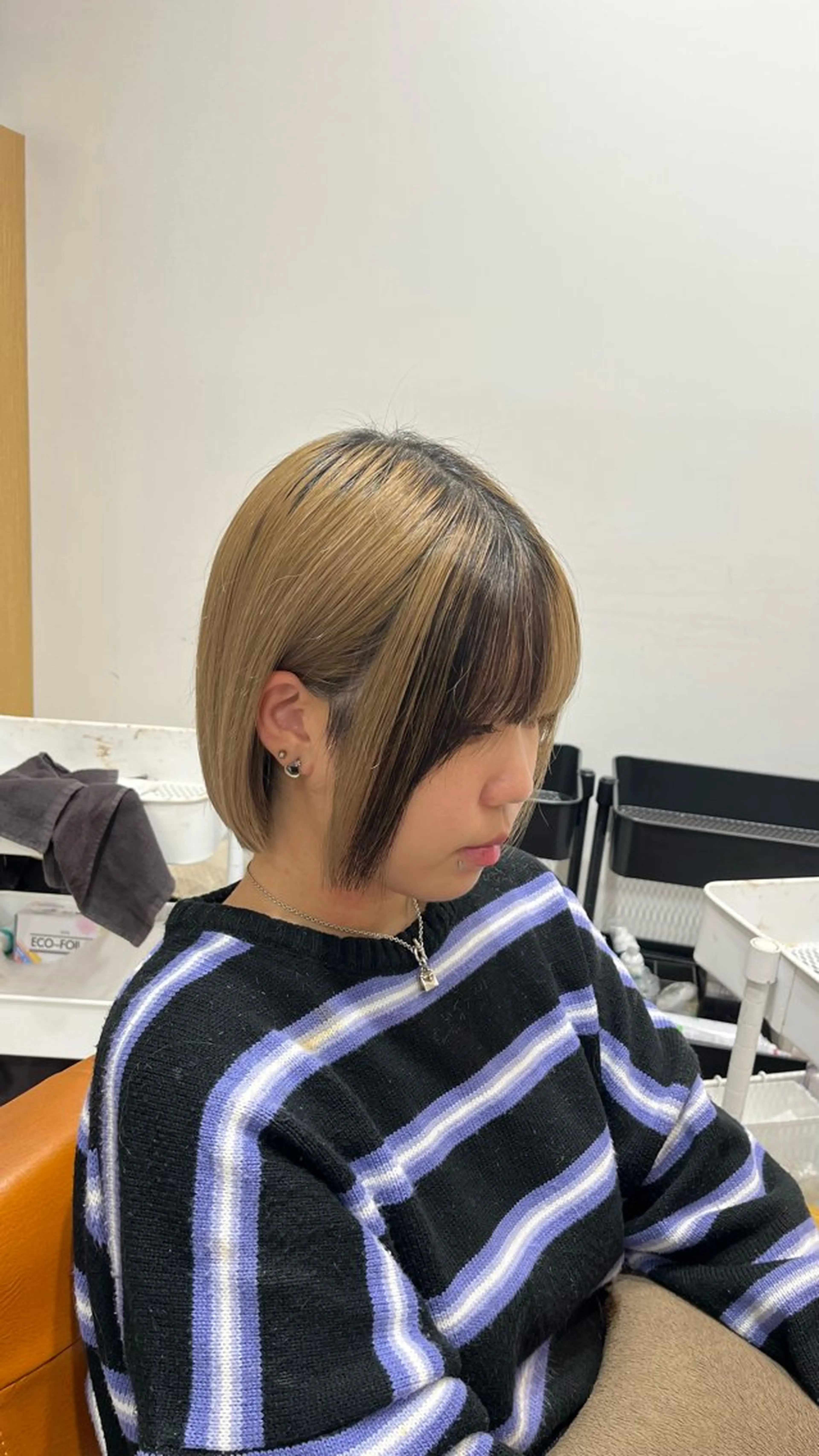 ショート ボブ 学生 小顔カット 💋薄井 舞💋のヘアスタイル