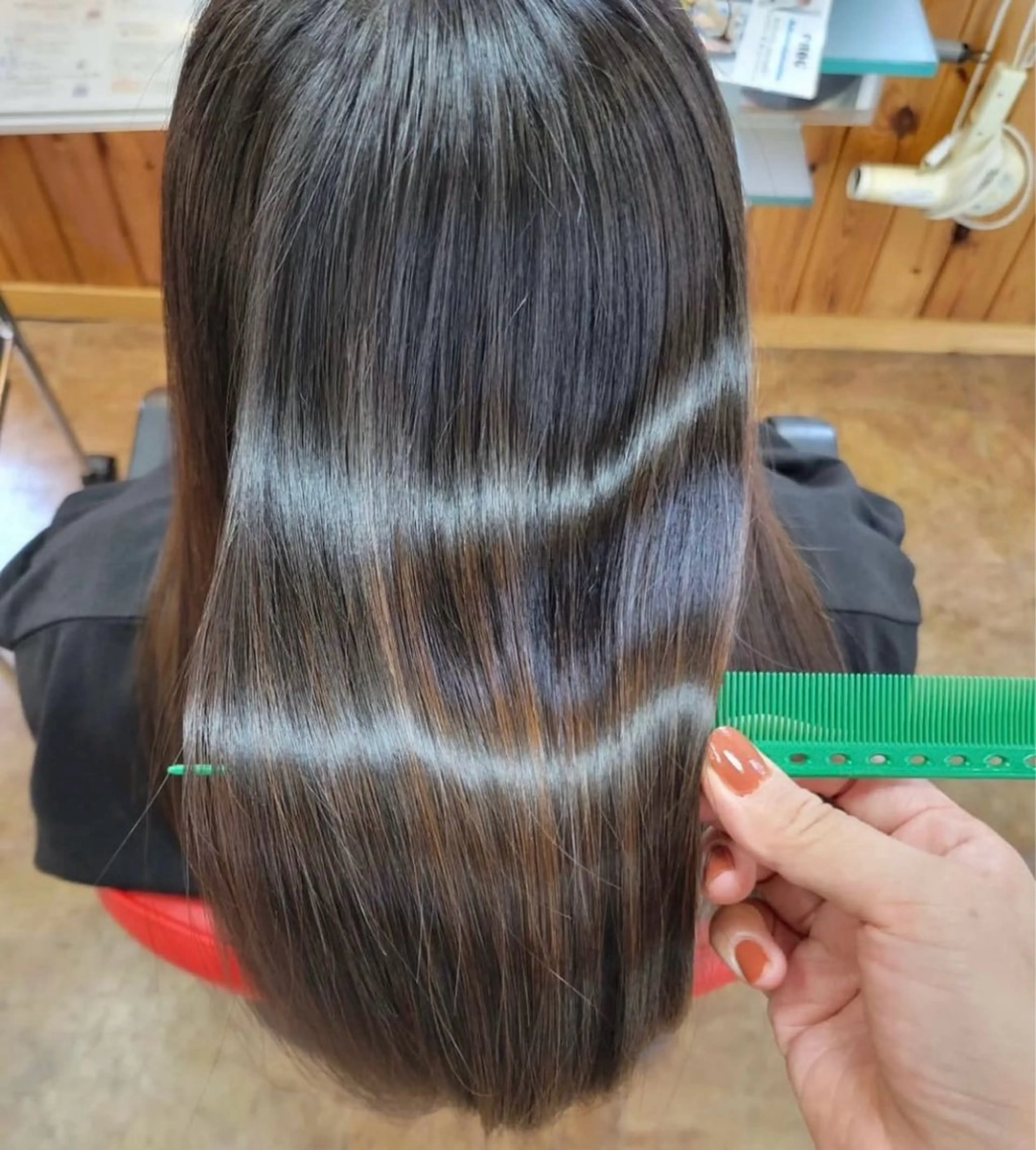 ロング カット トリートメント LAPIS東口店 山野井のヘアスタイル