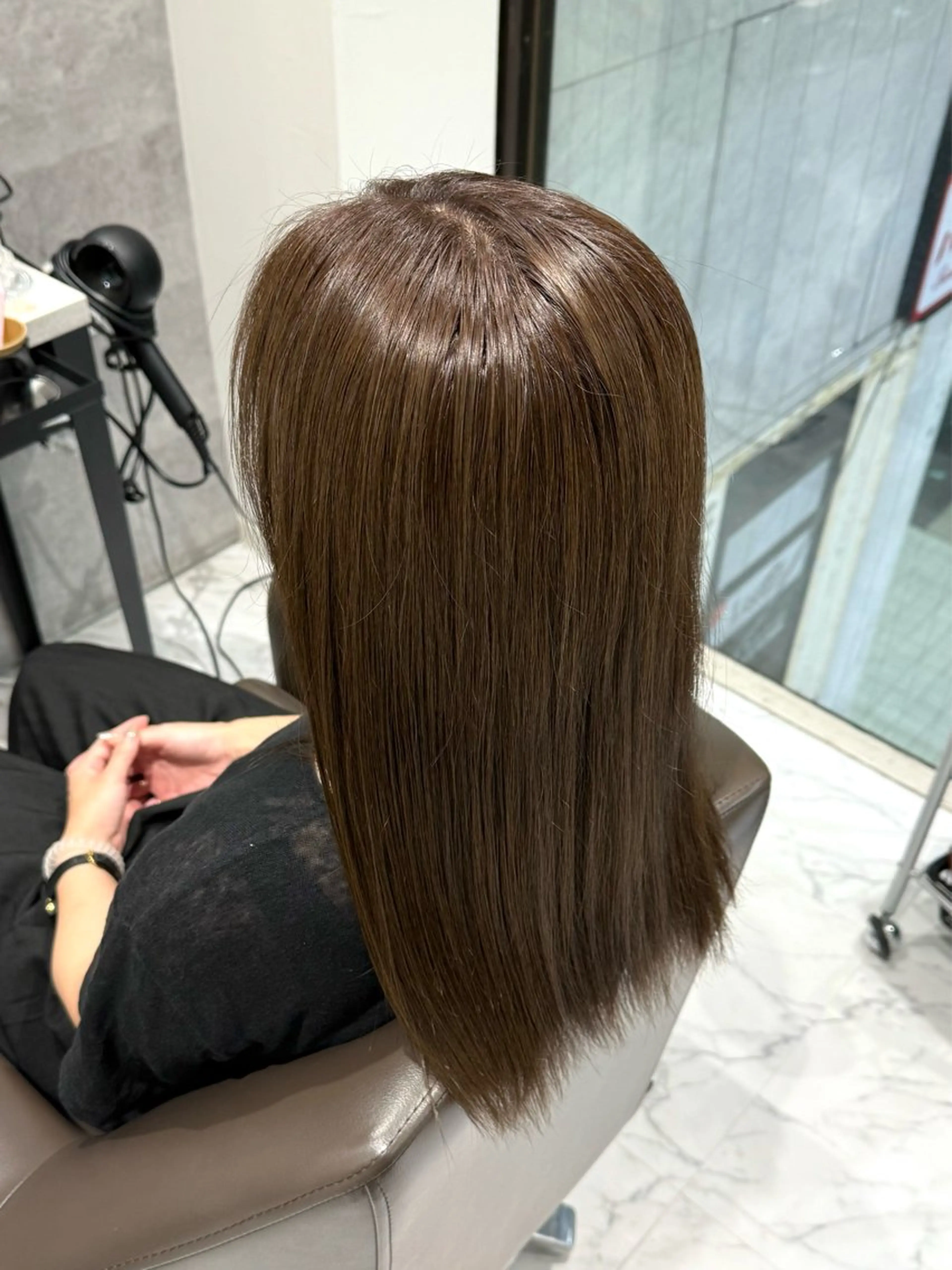 カラー 透明感カラー イルミナカラー ヘアカラー 馬渡 真輝のヘアスタイル