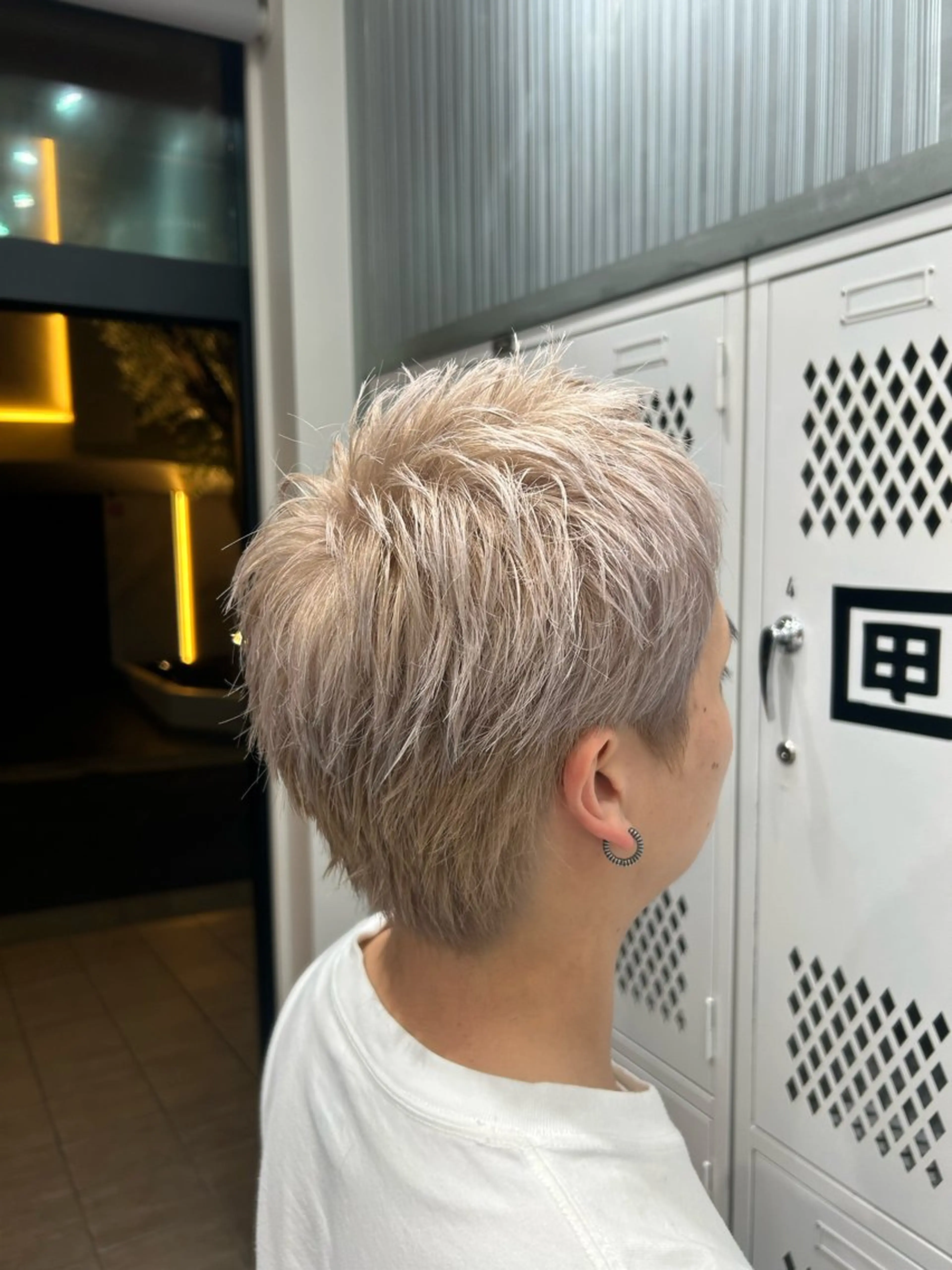 ショート メンズ ヘアカラー fifth渋谷所属・fifth春山 凜乃介のヘアスタイル