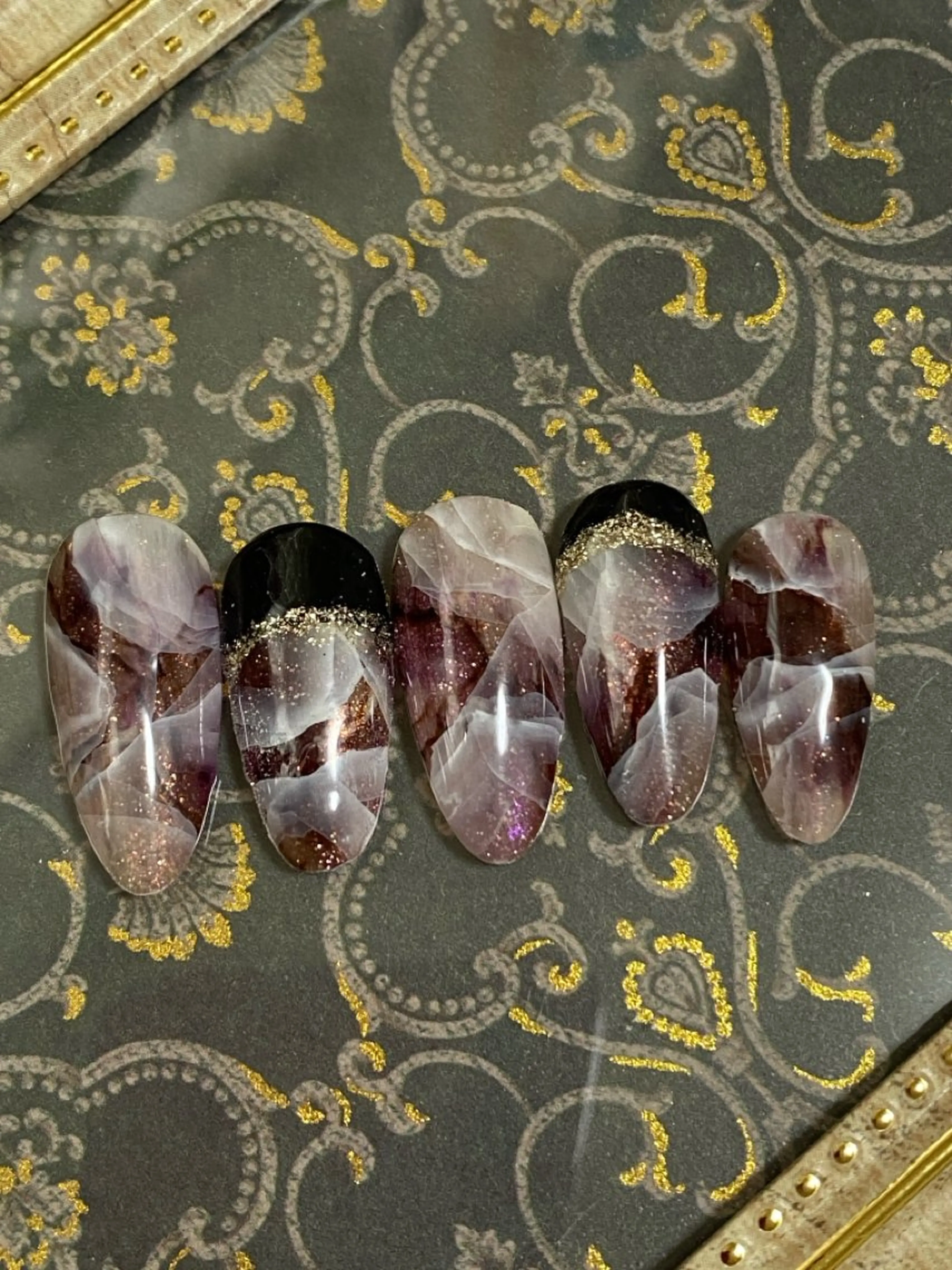 ネイル ニュアンスネイル 自宅ネイルサロン ♦️nuance♦️のネイルデザイン