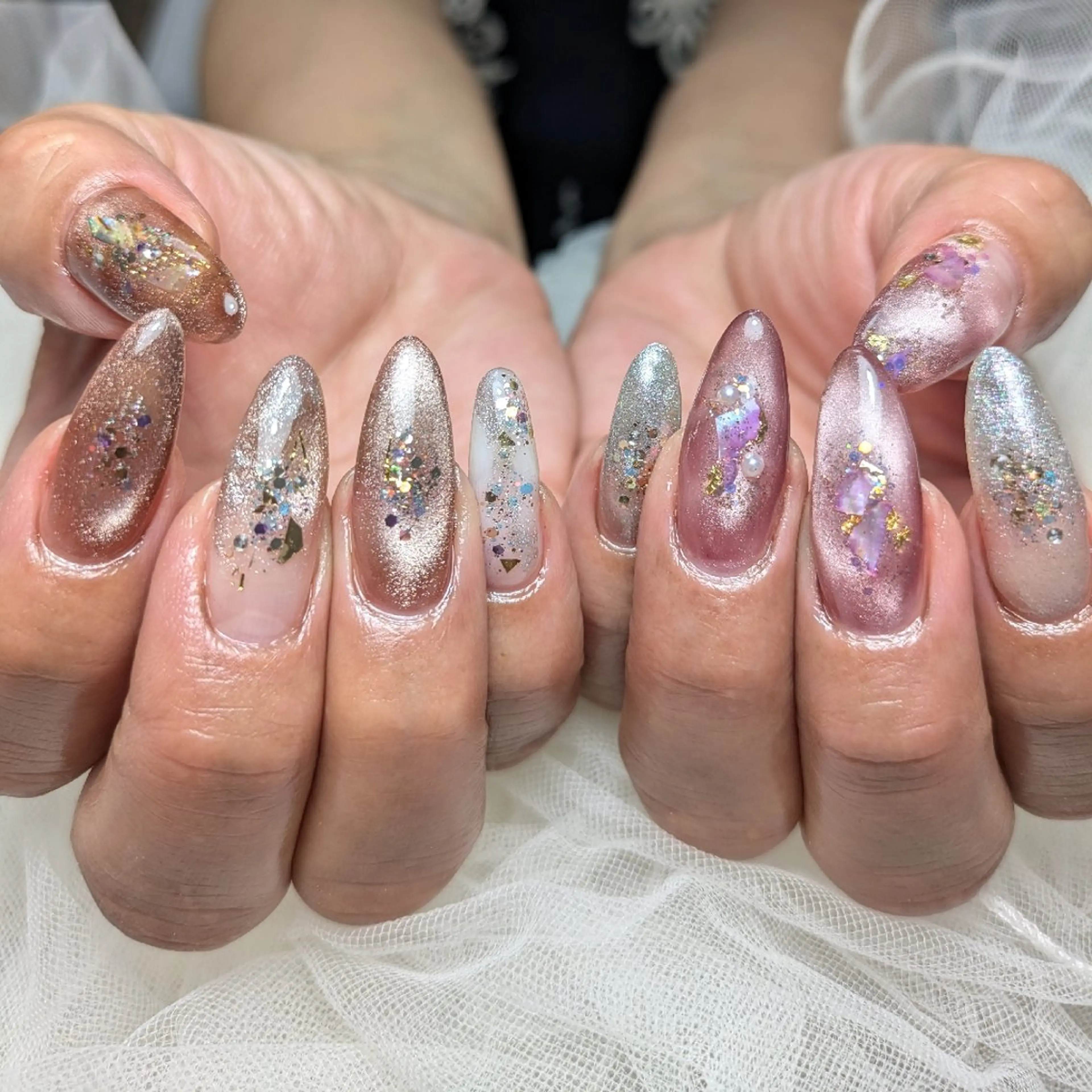 ネイル ハンドネイル 門戸厄神プライベートサロンulunail所属・ulunail mikaのネイルデザイン