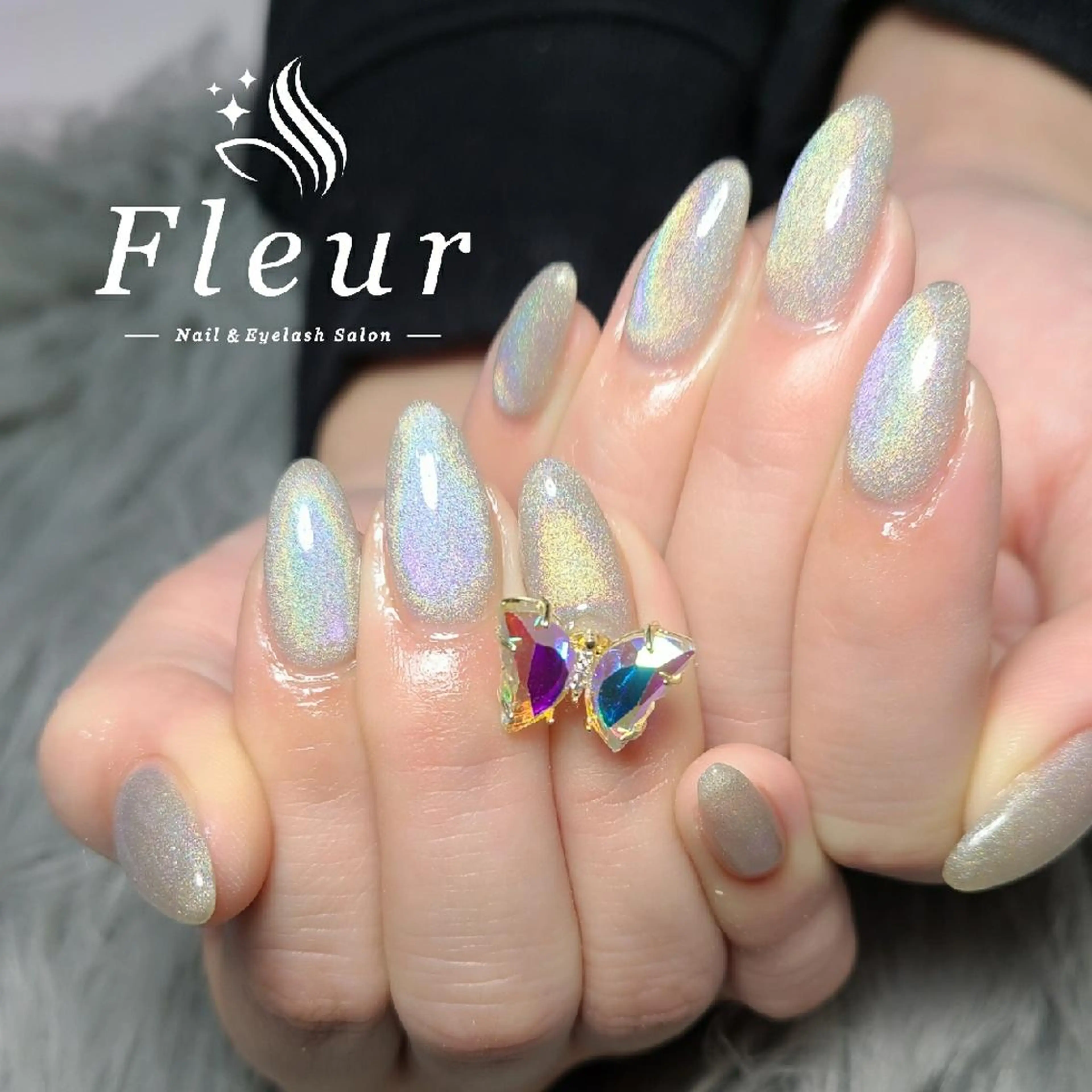 ネイル マグネットネイル ハンドネイル nail&eye ♡Fleur♡のネイルデザイン