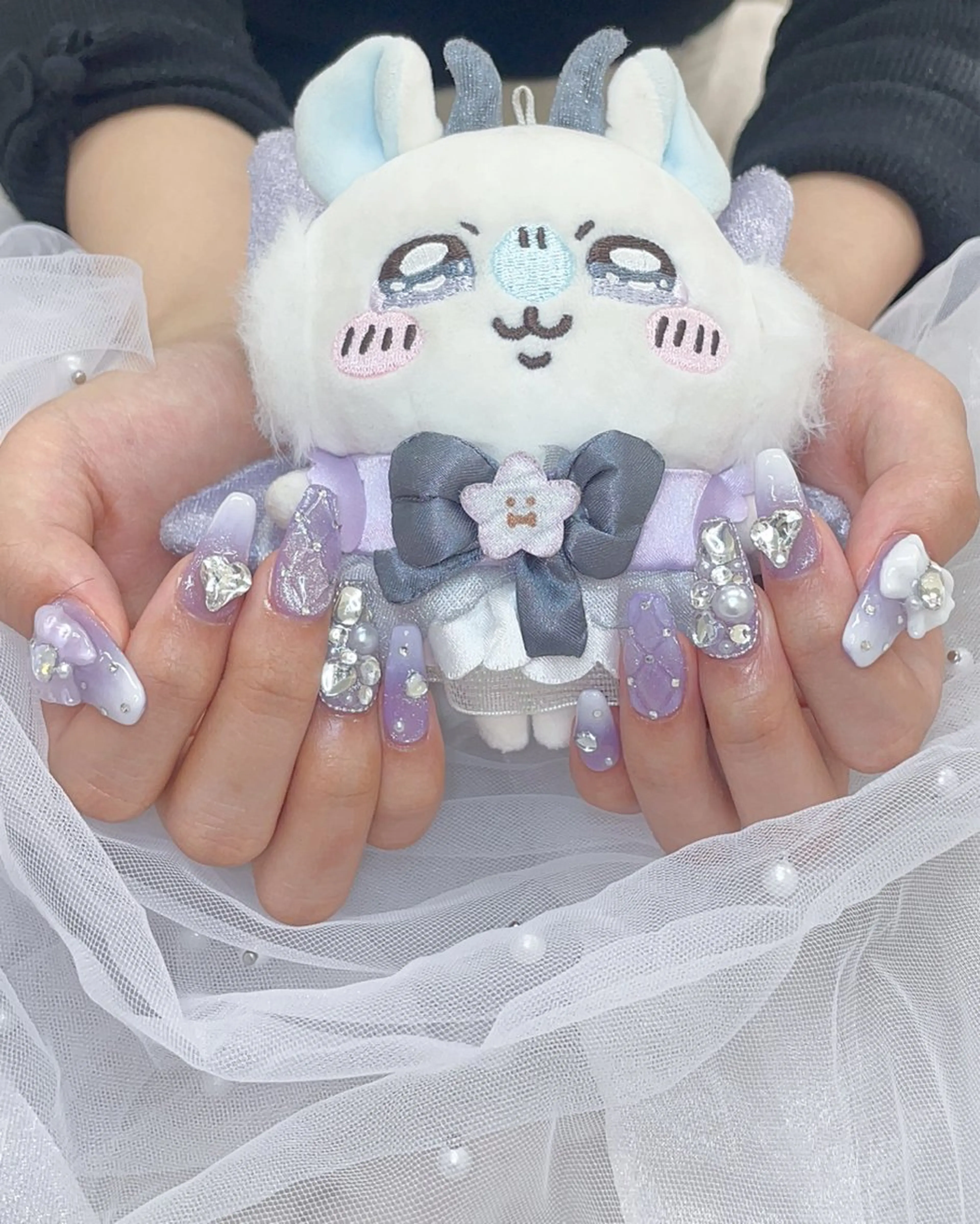 ネイル 持ち込み ハンドネイル 五十嵐 美智のネイルデザイン