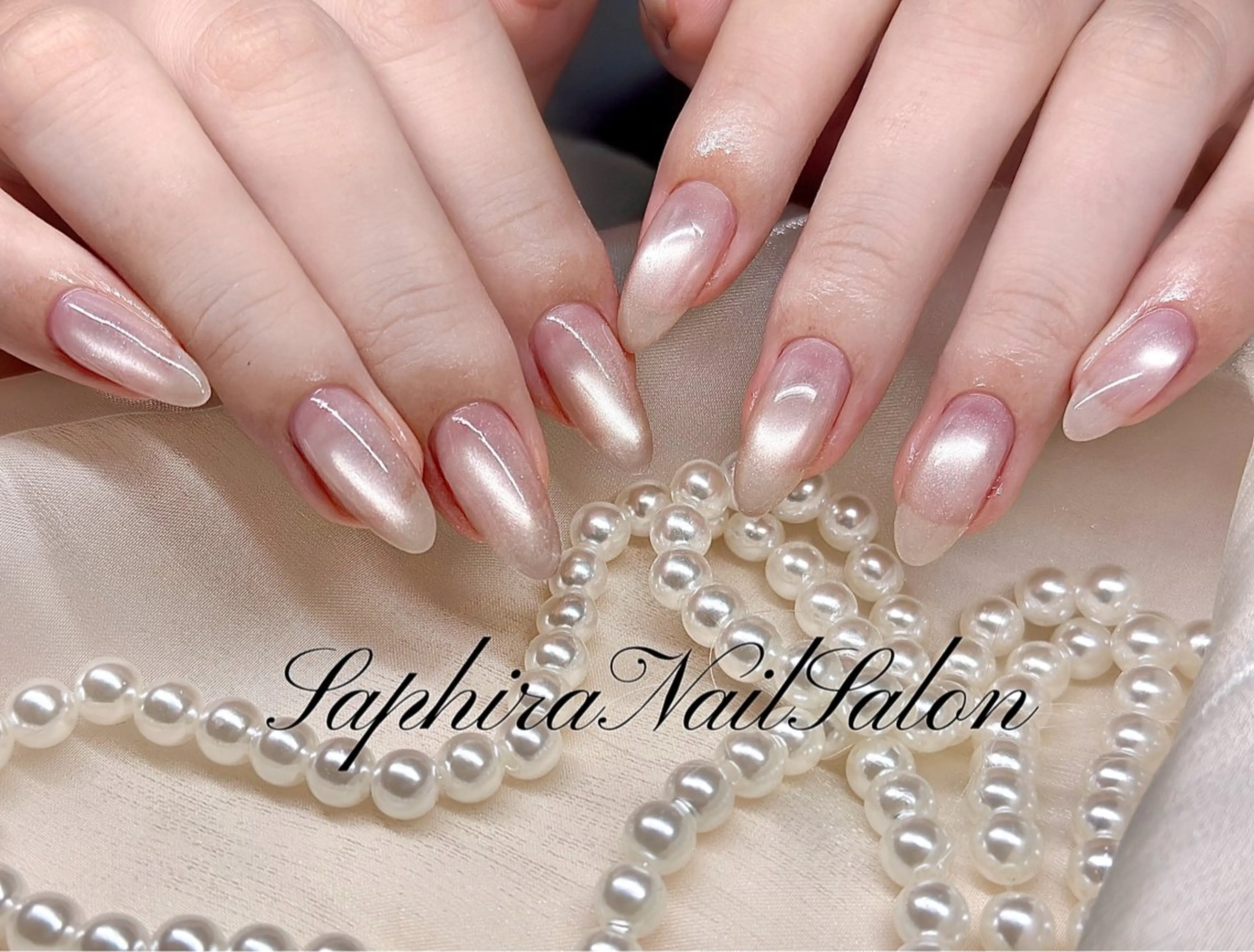 カラー ハンドネイル Saphiraネイル サロン錦糸町のネイルデザイン