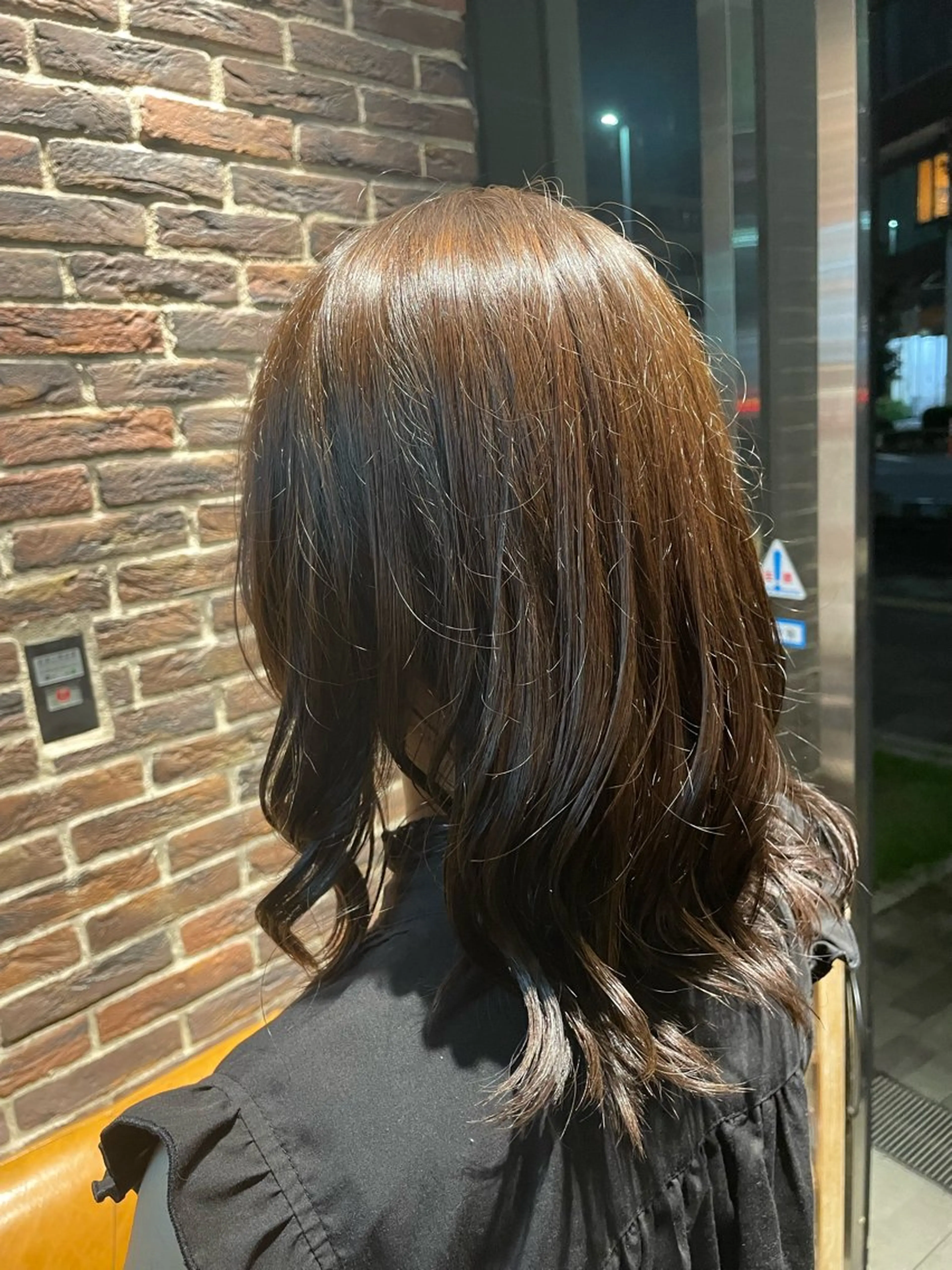 ミディアム カラー ヘアカラー トリートメント Hair salon 6所属・照井 奈保子のヘアスタイル