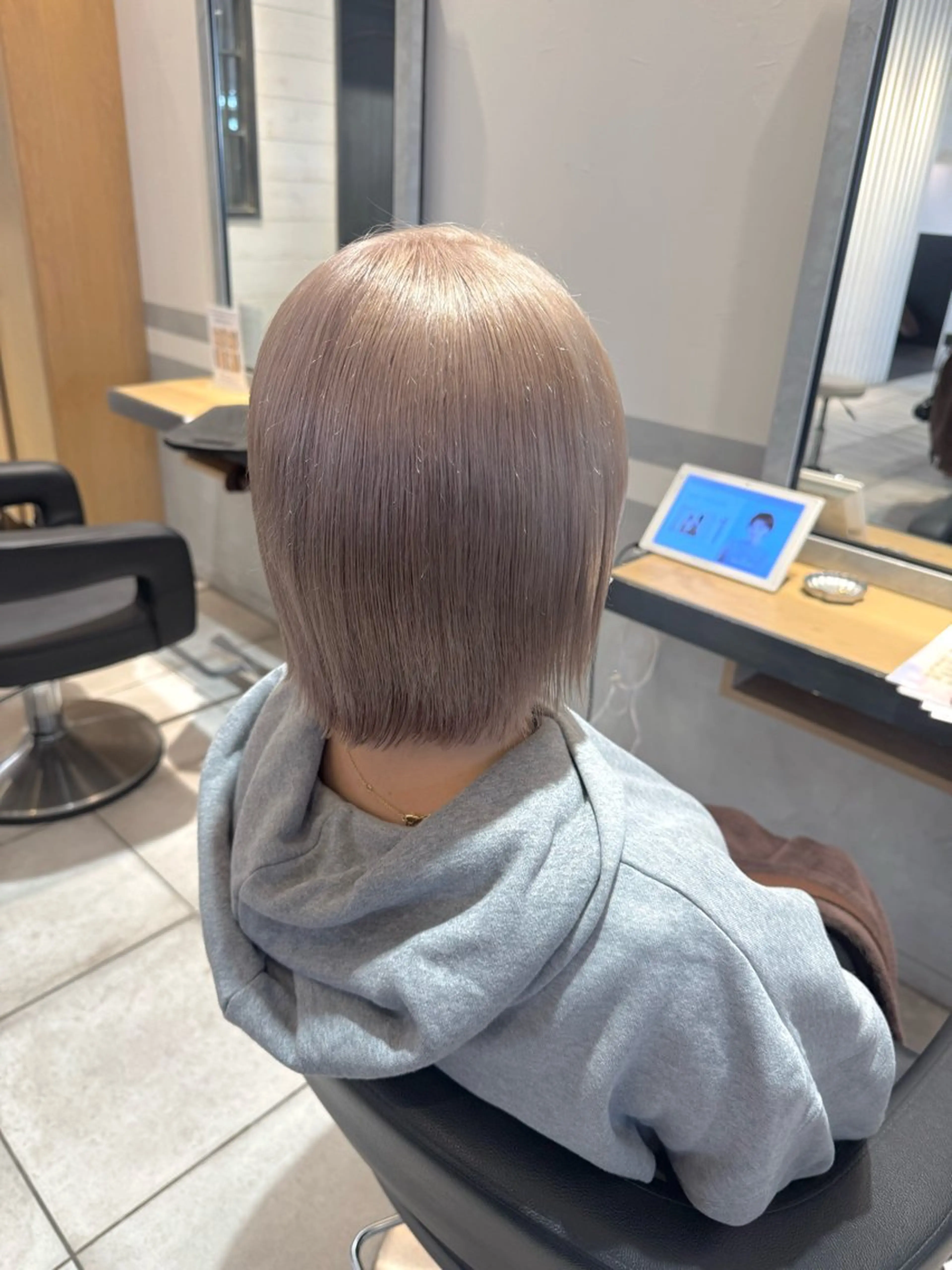 ショート カット ヘアカラー トリートメント RIPPLE所属・たかはし るなのヘアスタイル