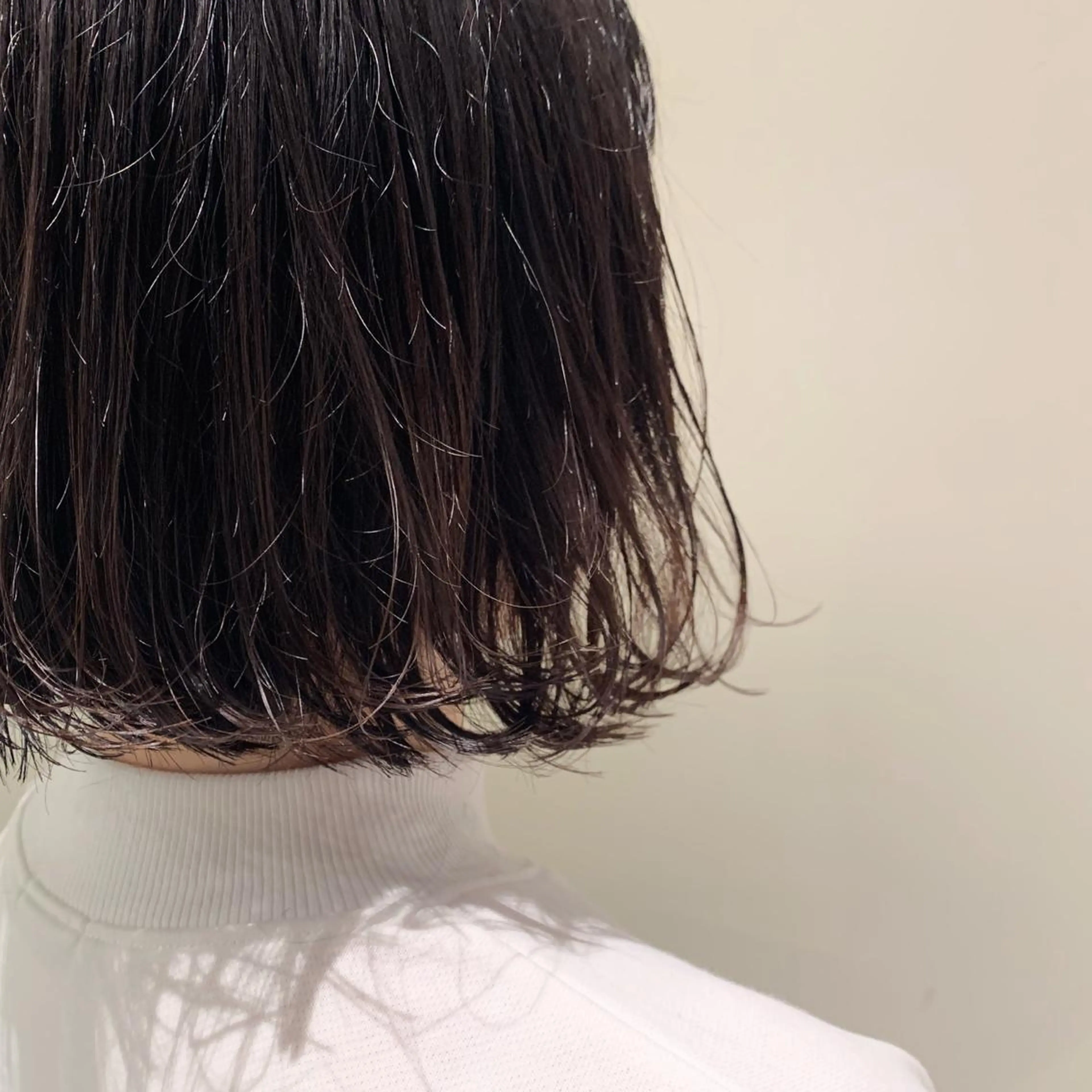 ミディアム ボブ 野々村 朋美のヘアスタイル