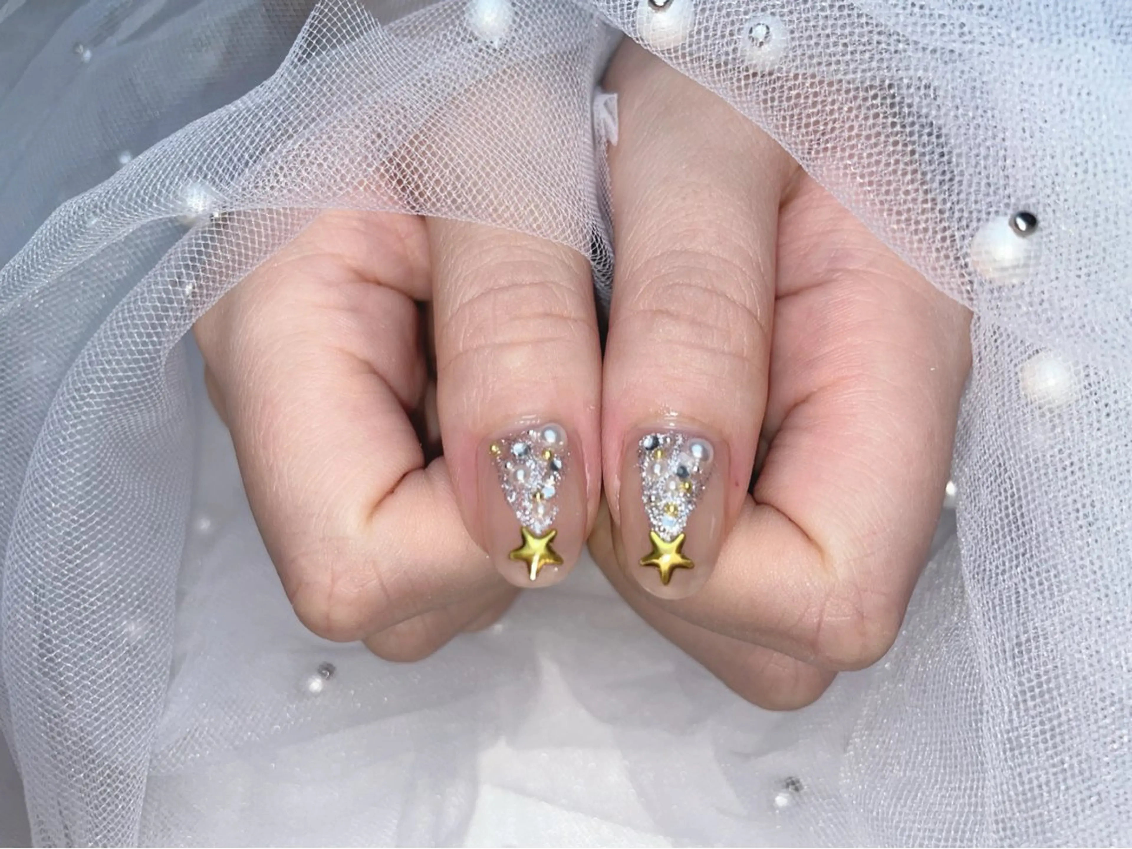 ミディアム ハンドネイル nail salon +A所属・Nail Salon +Aのネイルデザイン