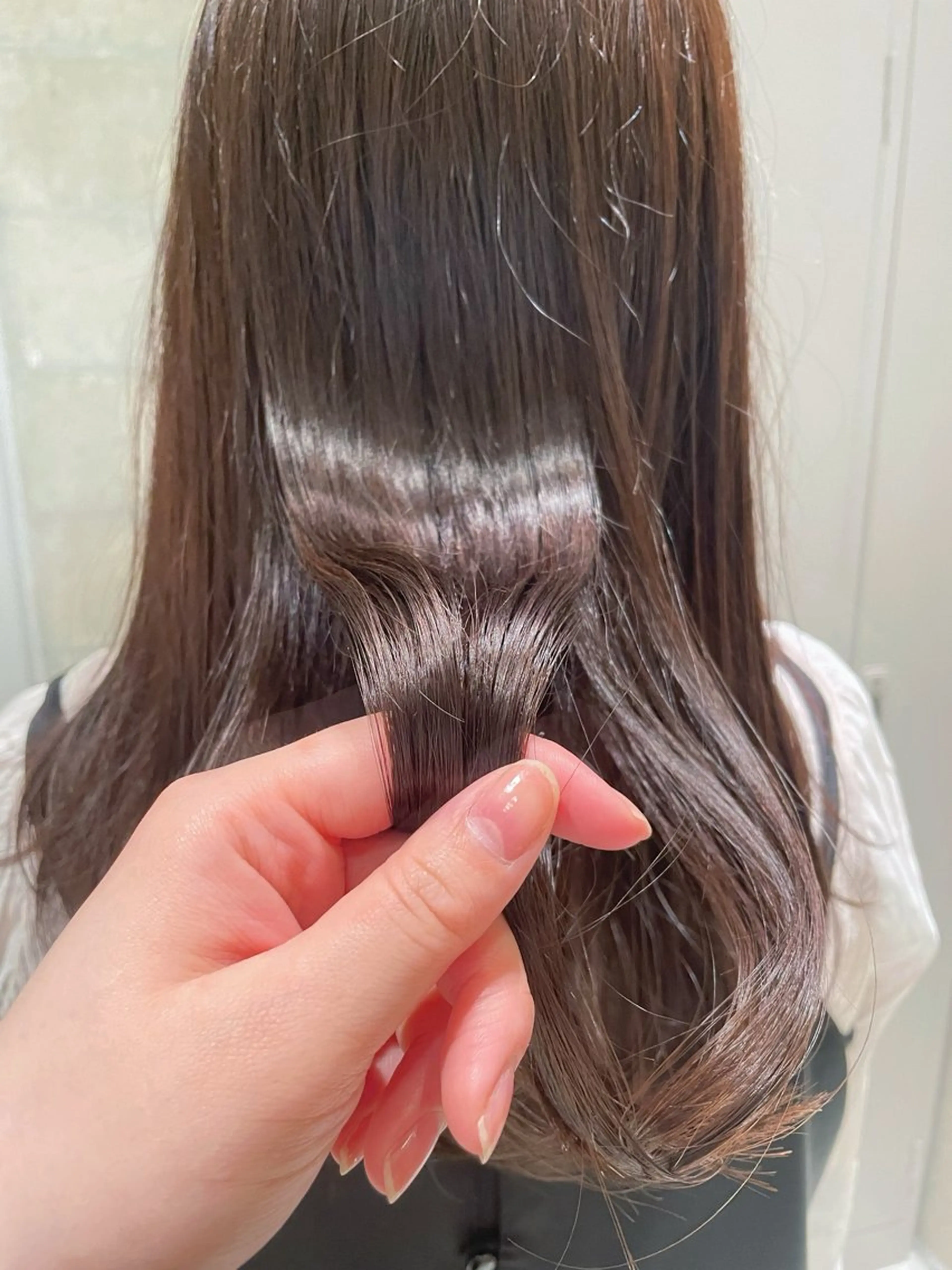 ロング カラー IDEN AND TITY所属・ショートモデル募集 yukakoのヘアスタイル