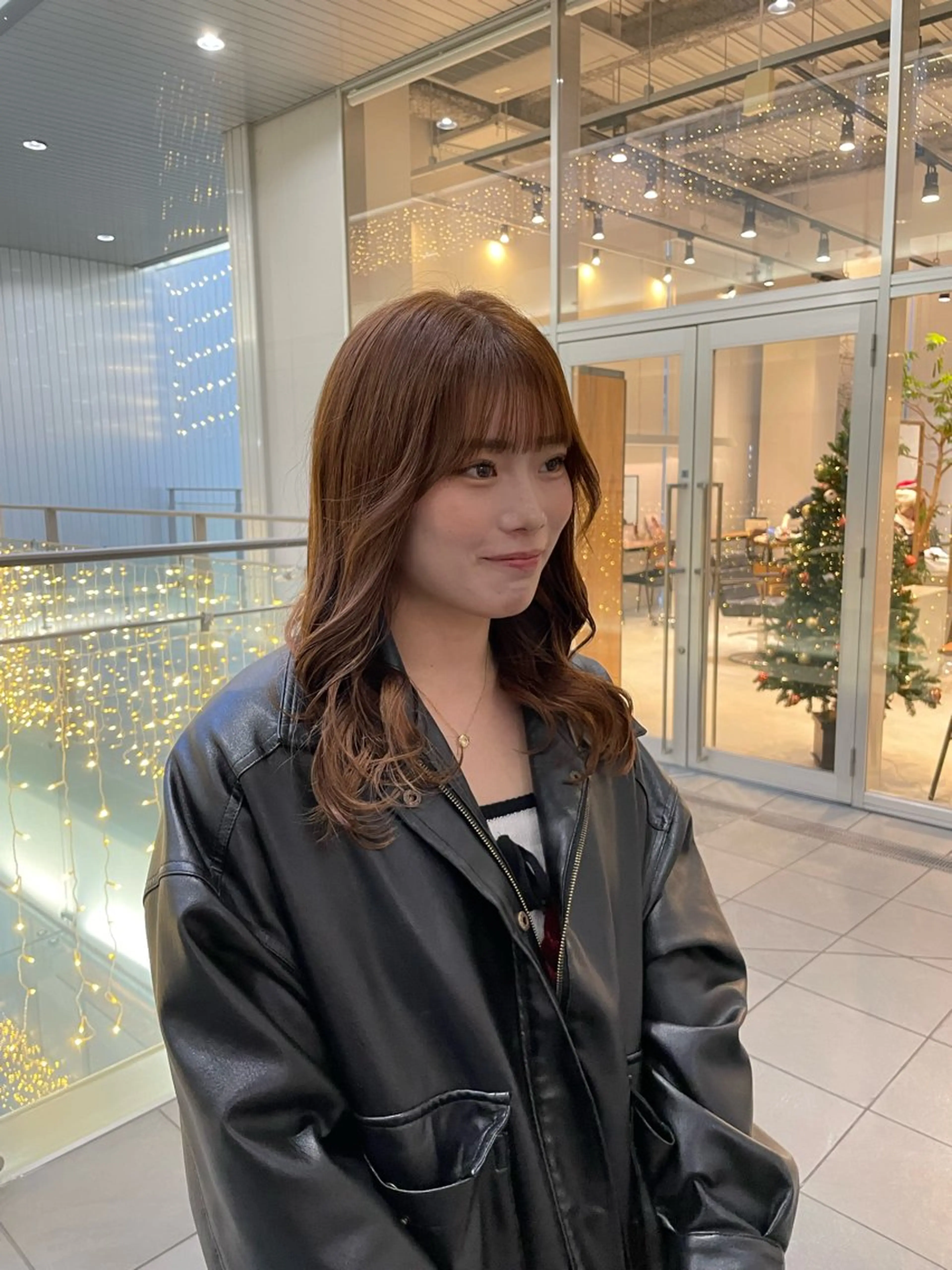セミロング カット ヘアカラー トリートメント 不破一輝/栄/矢場町 ボブ/レイヤー/艶髪のヘアスタイル