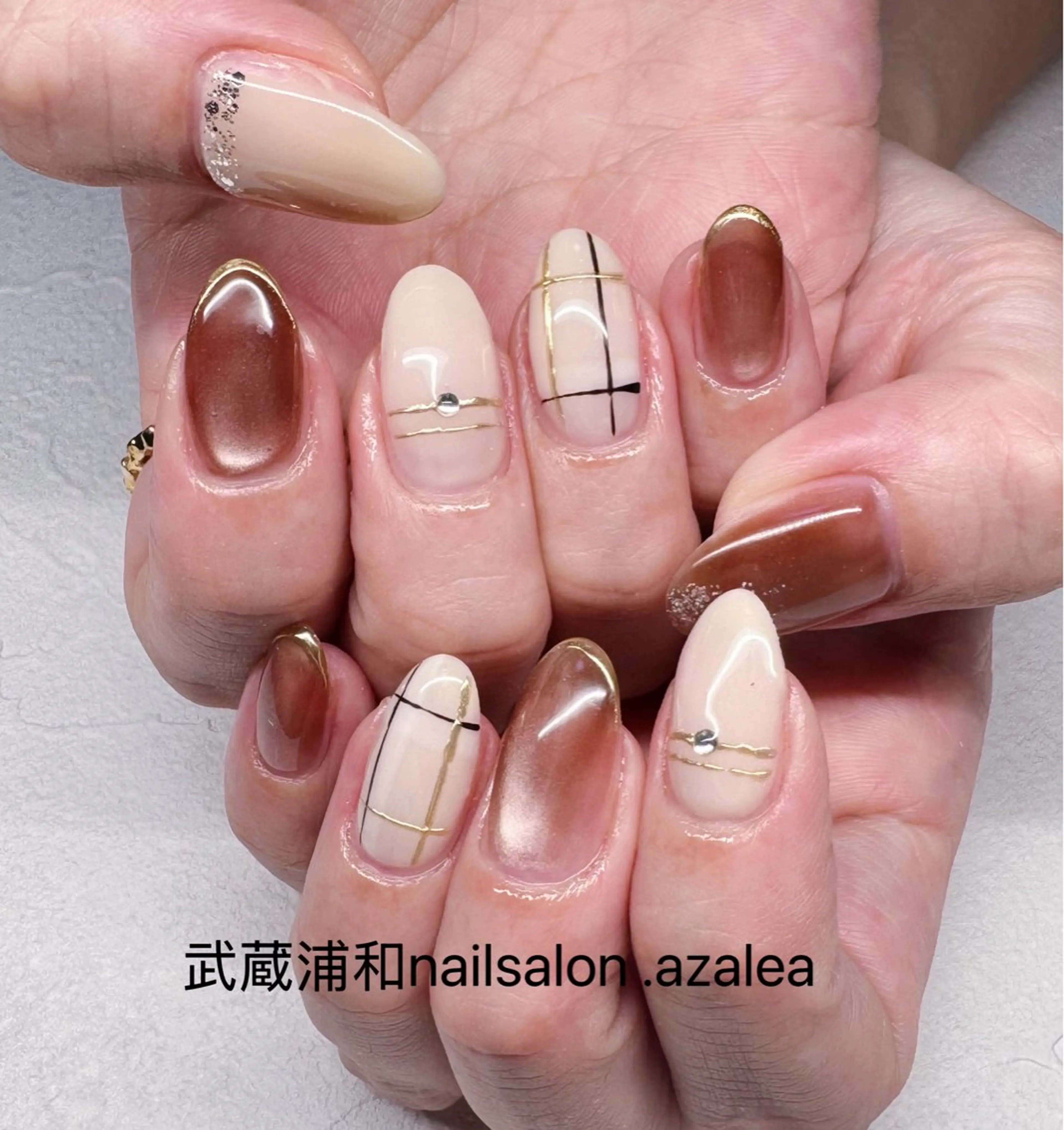 ネイル ハンドネイル R inのネイルデザイン