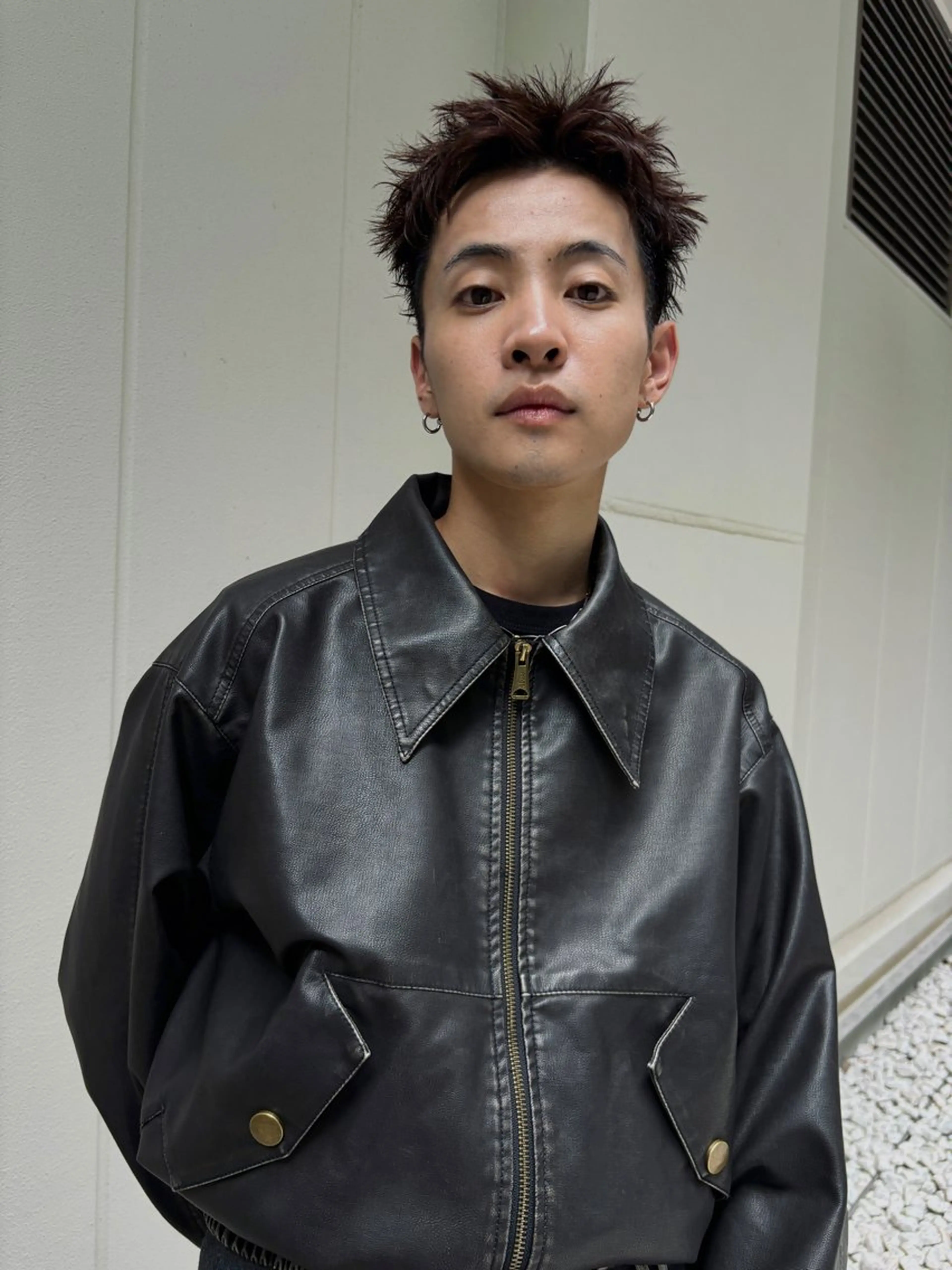 メンズ green登戸所属・GINJI ブリーチ　ハイトーンのヘアスタイル