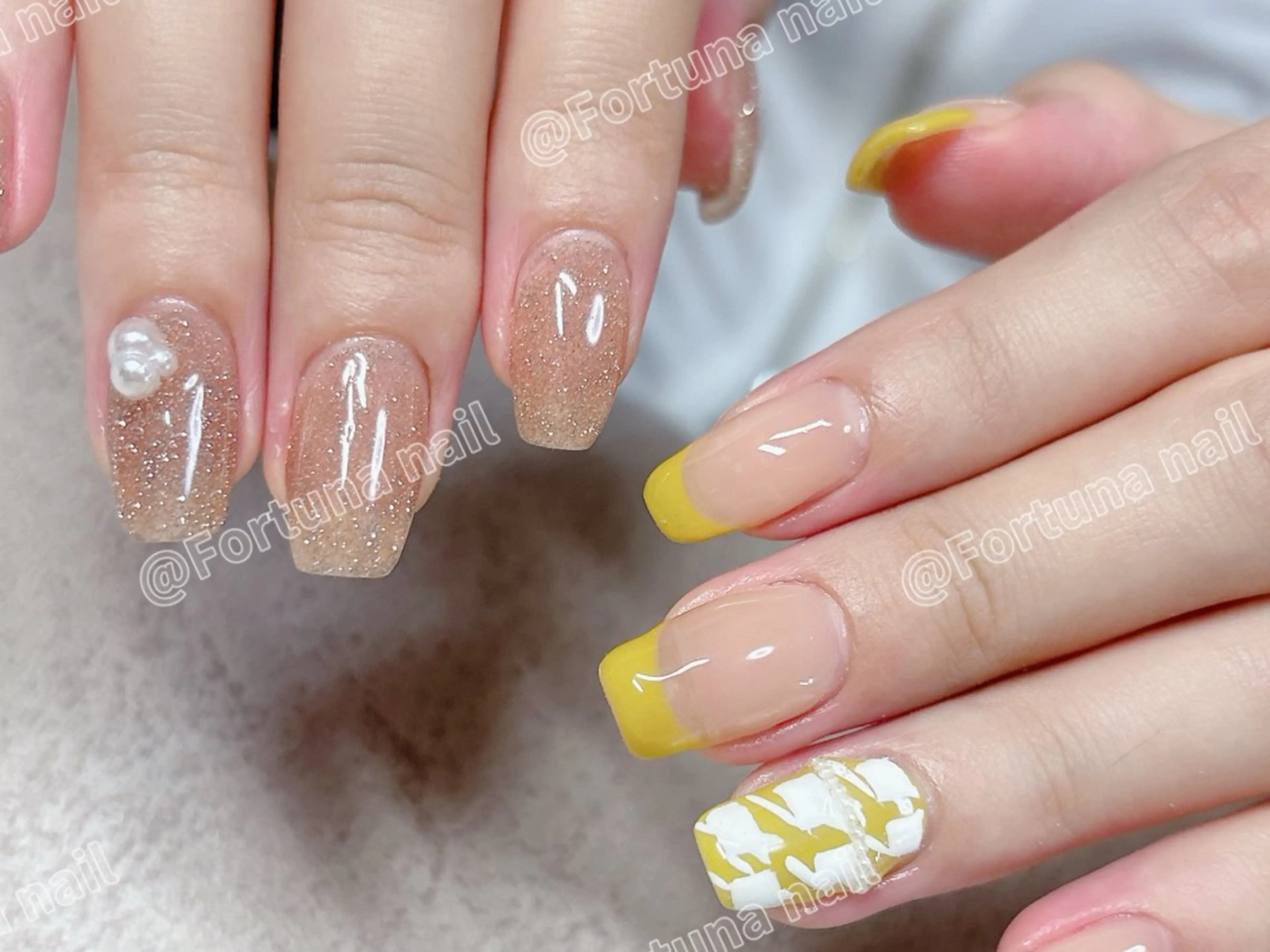ネイル ハンドネイル ハンドケア Nail •Head スパFortunaのネイルデザイン