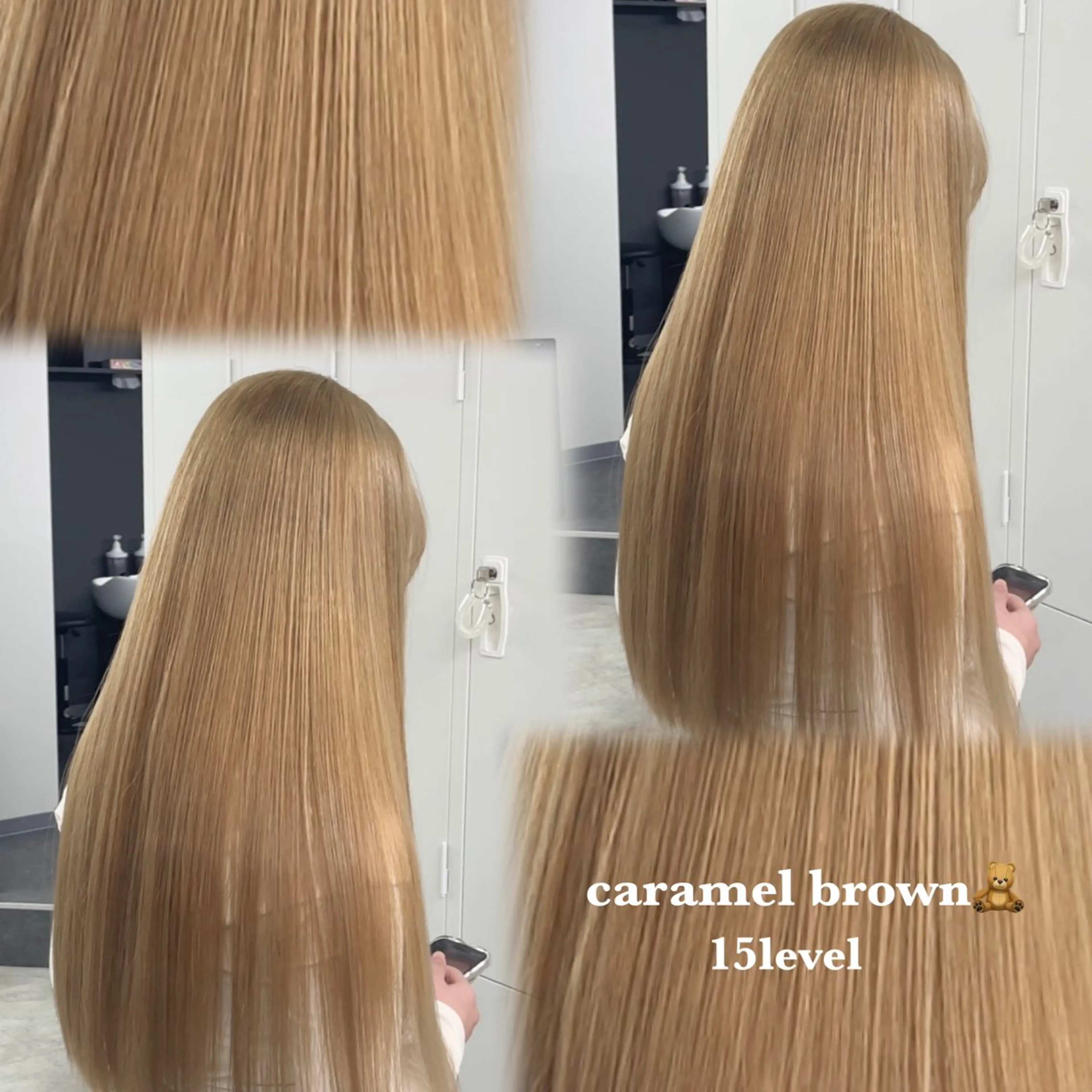 カラー REV.所属・堀川咲/ｃｕｔ✂︎/ 𝚛𝚎𝚟./大阪のヘアスタイル
