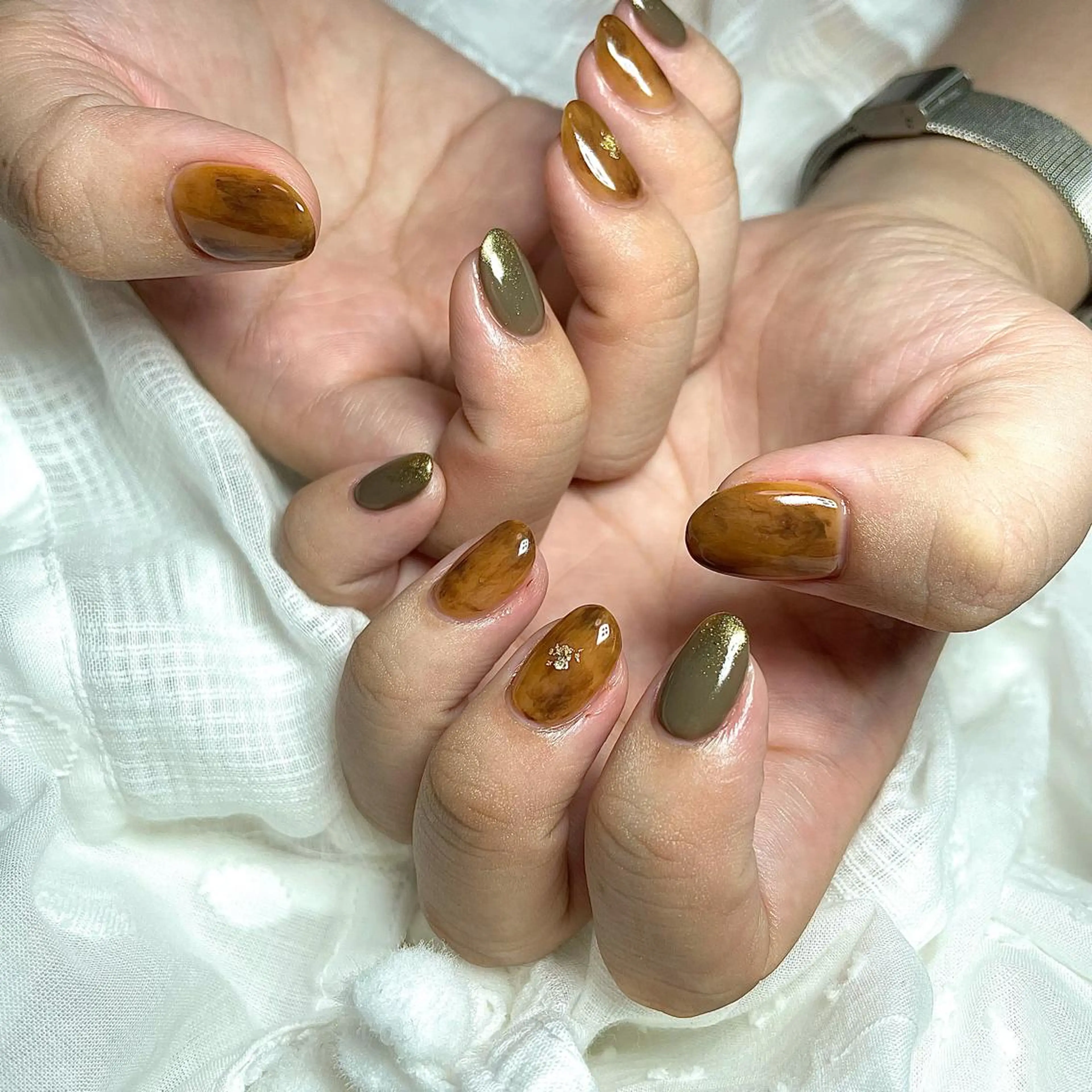 ネイル ハンドネイル Nailsalon BLOOM🌷 山崎のネイルデザイン