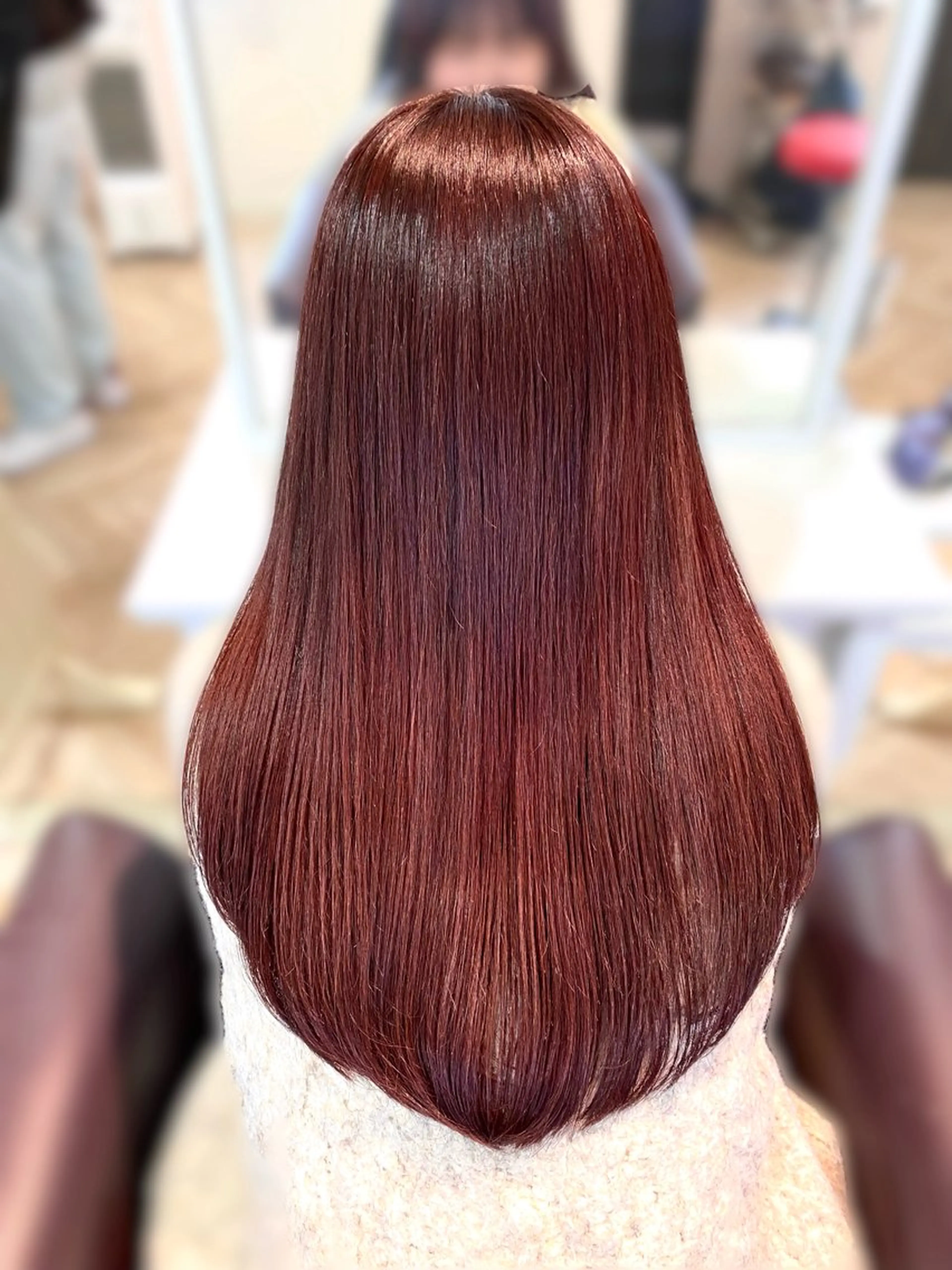 セミロング カラー ブリーチ ピンクカラー Reginavita栄店 【レジナヴィータ】所属・鈴木 二依奈のヘアスタイル