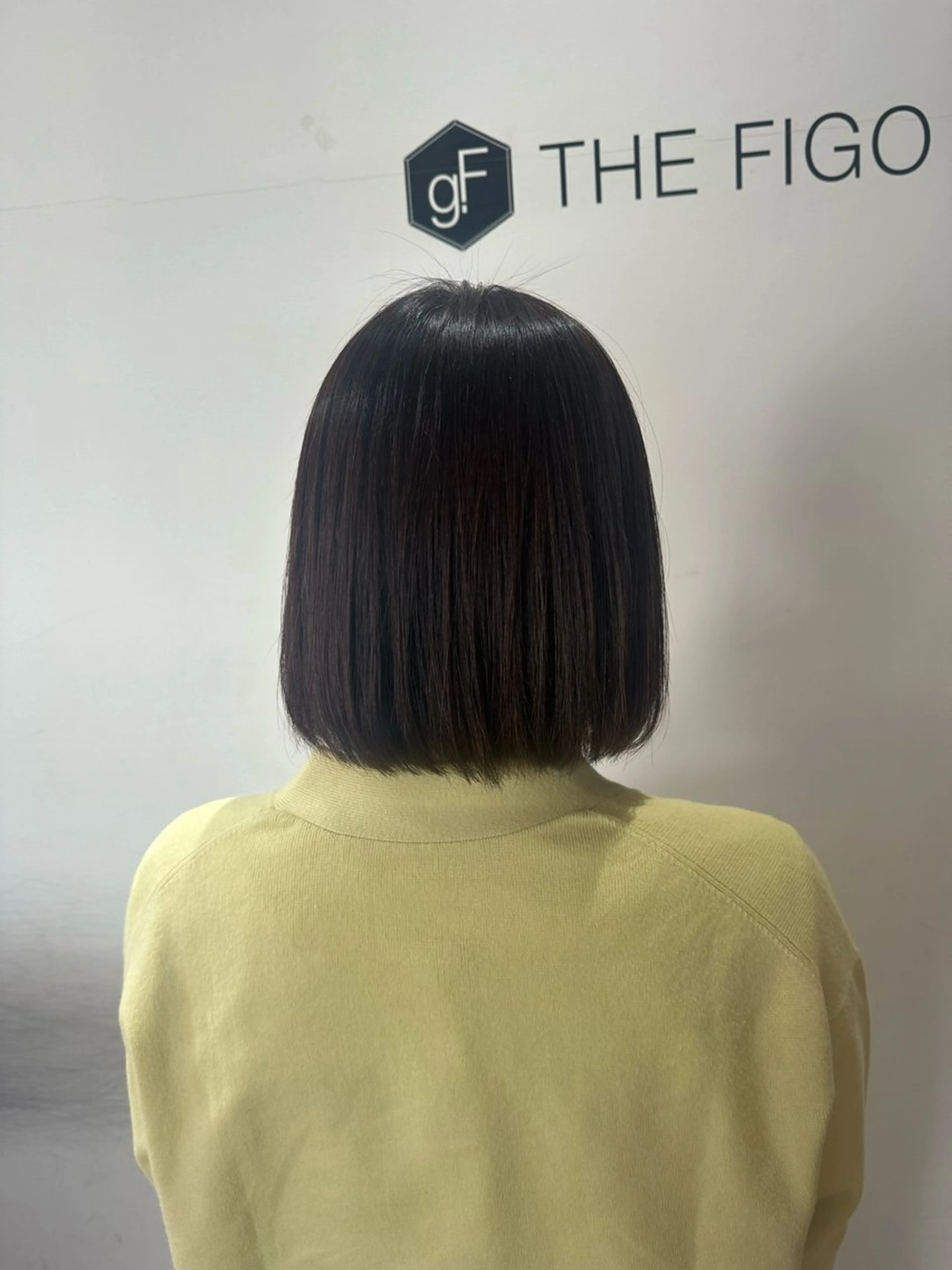 ミディアム 縮毛矯正 いまじゅく あおいのヘアスタイル