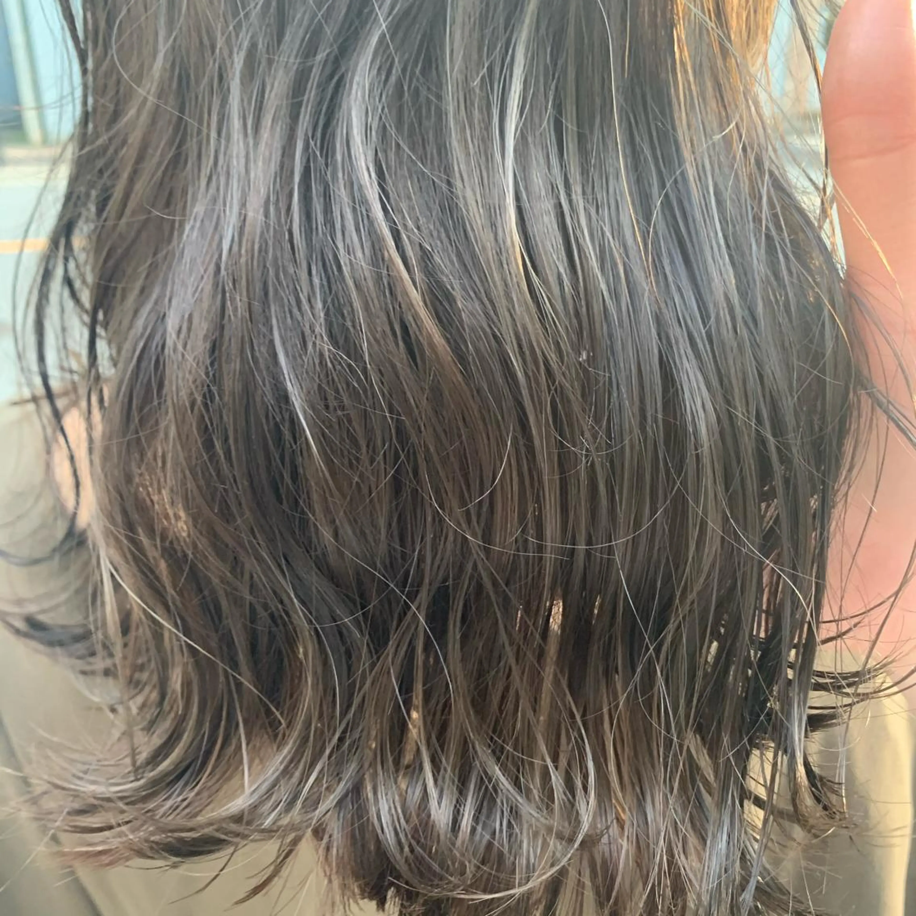 カラー ハイライトカラー kimika🥑 メンズ/髪質改善のヘアスタイル