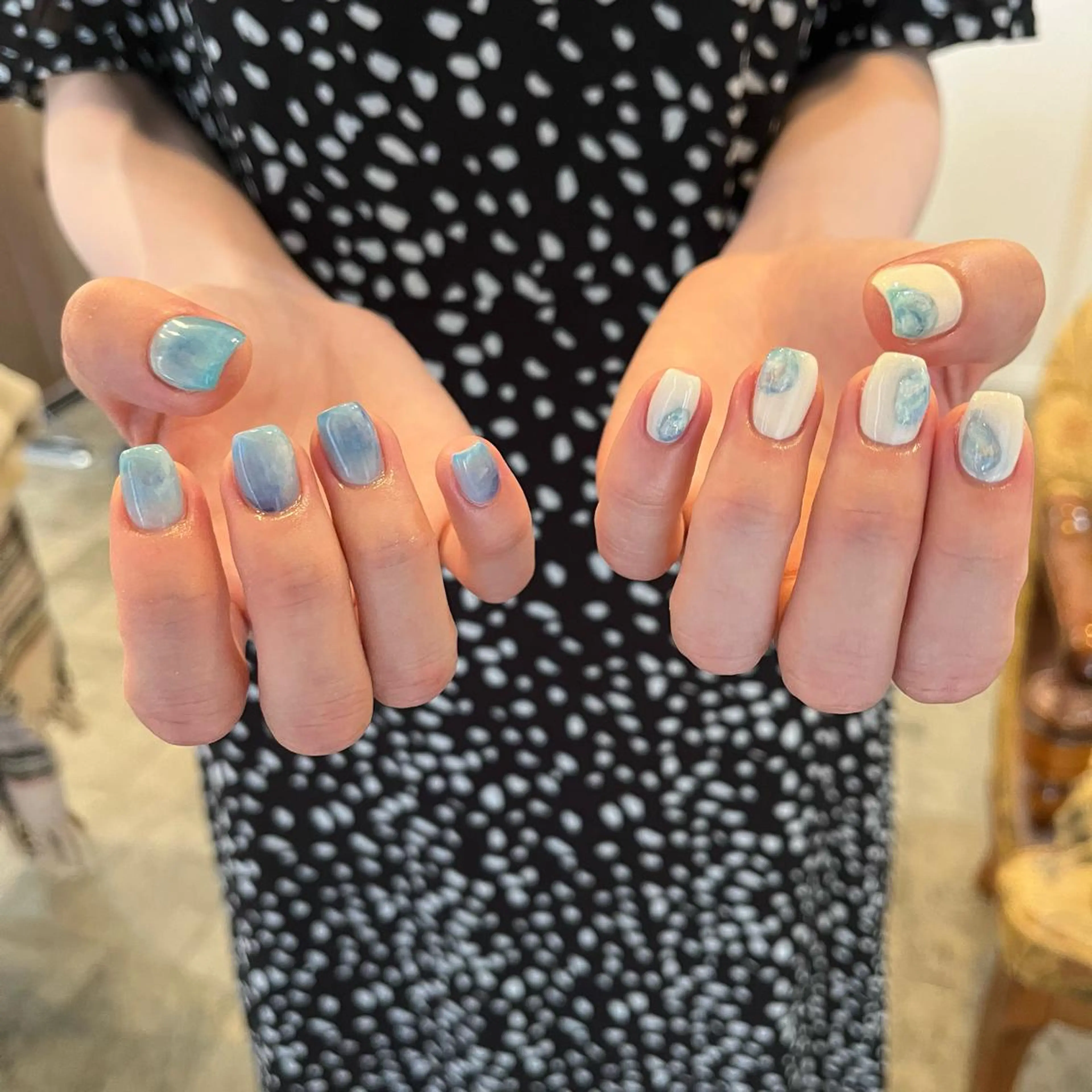 ネイル ハンドネイル Trico Antique所属・岩本 杏のネイルデザイン