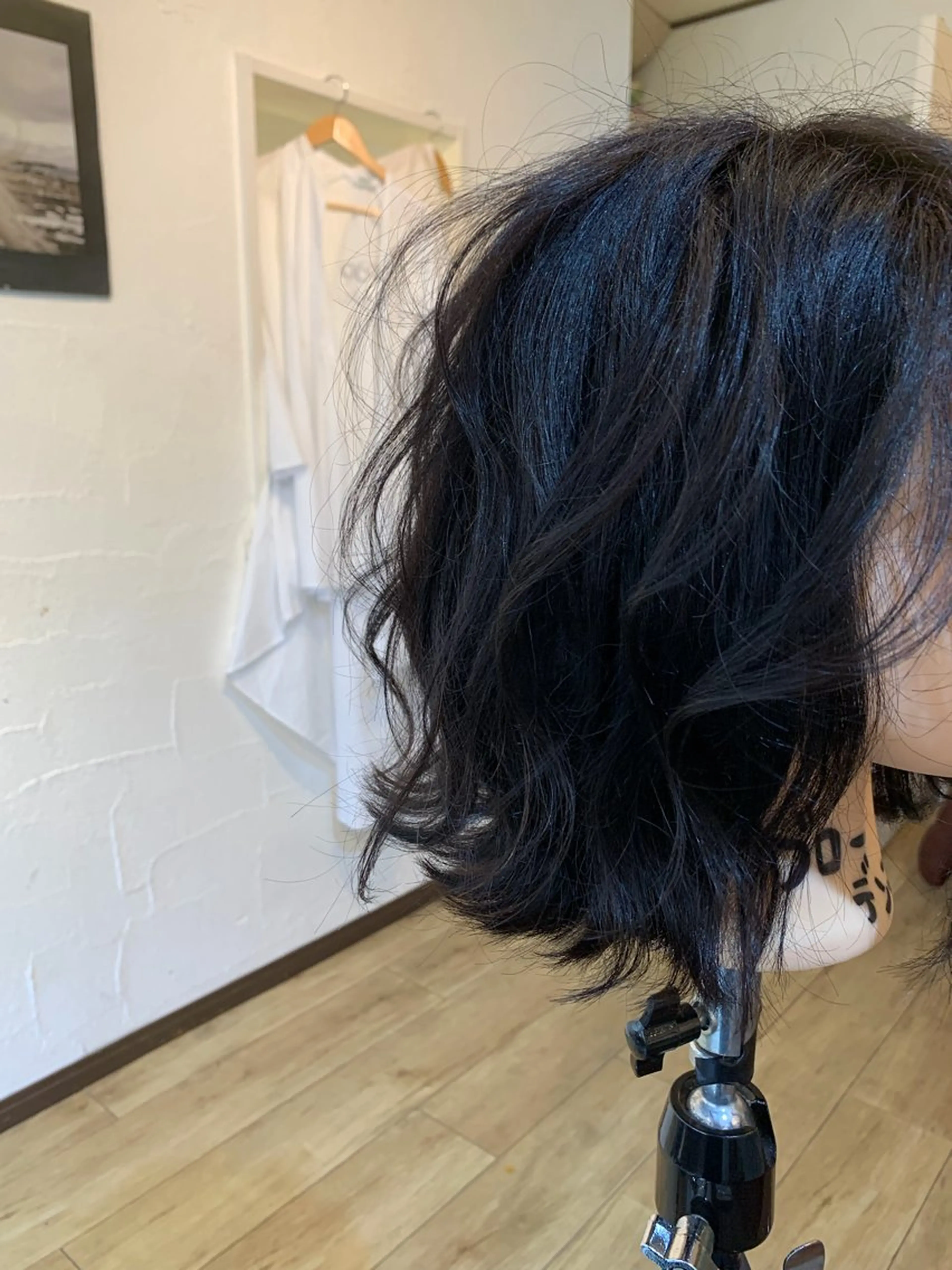 ミディアム ヘアアレンジ カット 長瀬遥姫❁⃘笹塚 インナーカラーのヘアスタイル