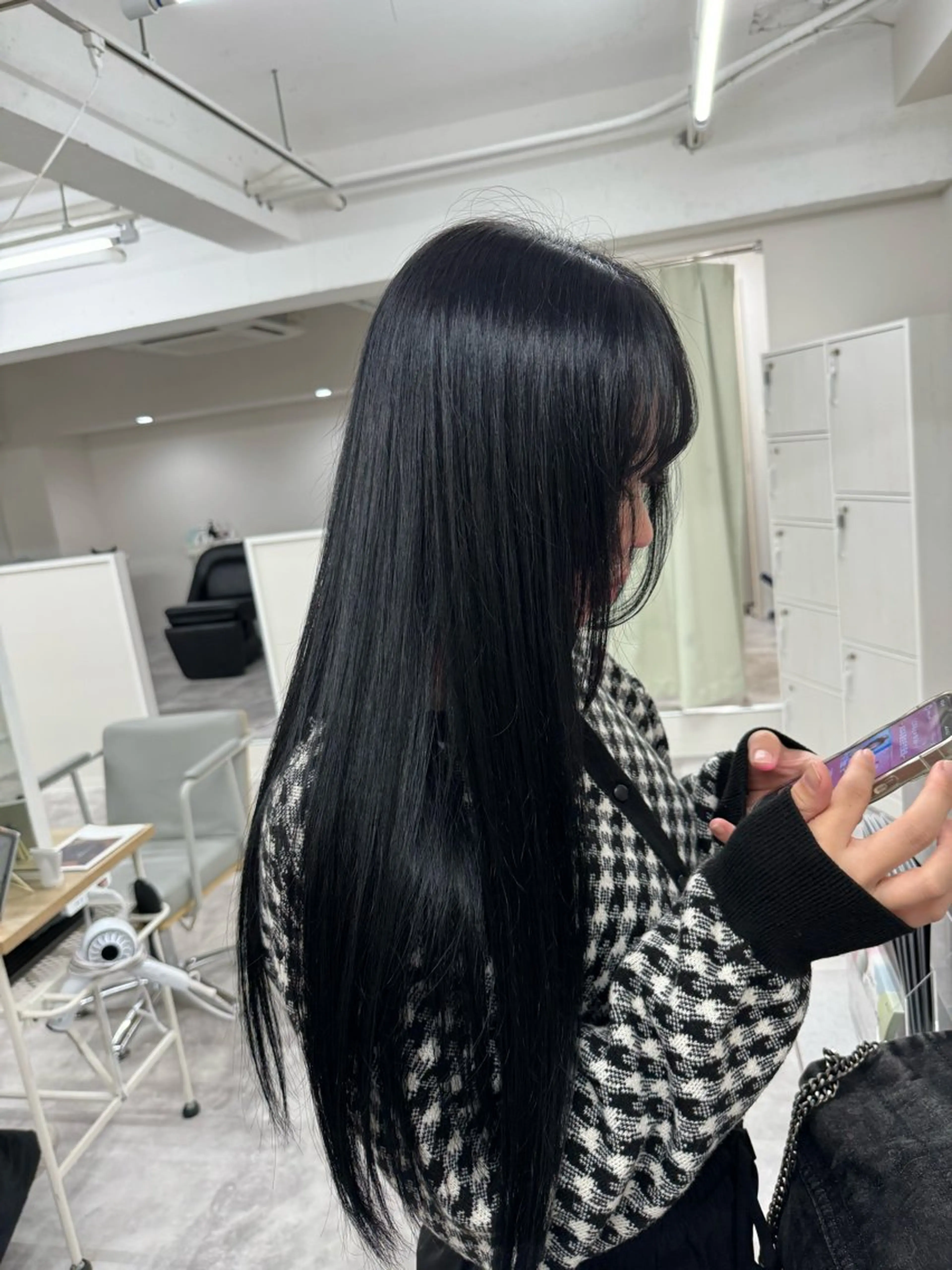 ロング カラー Glanz所属・Glanz yuukaのヘアスタイル