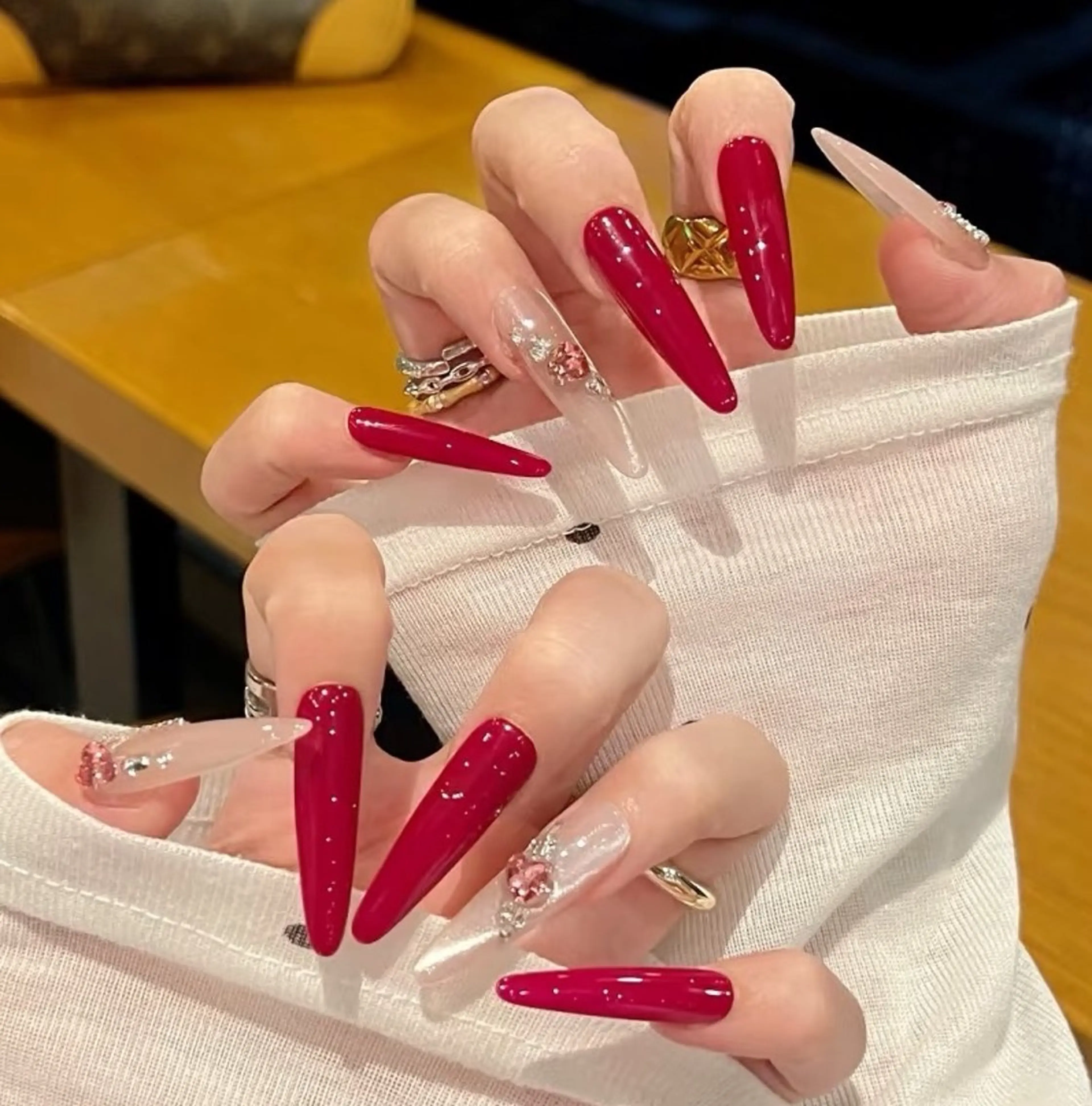 ネイル Miu Miu 🎀 Nailのネイルデザイン