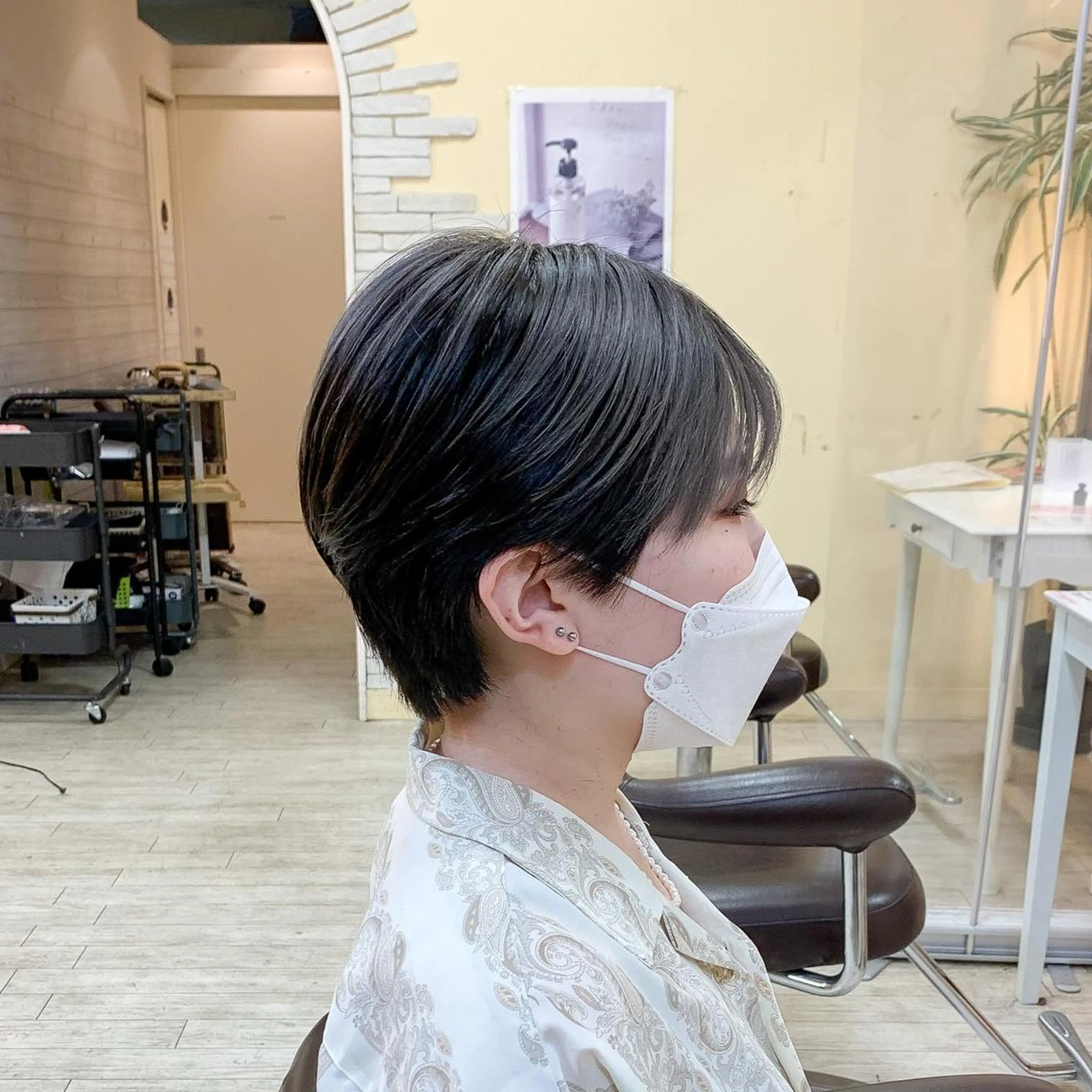 ショート シャドウパーマ/ メンズ/KENTAのヘアスタイル