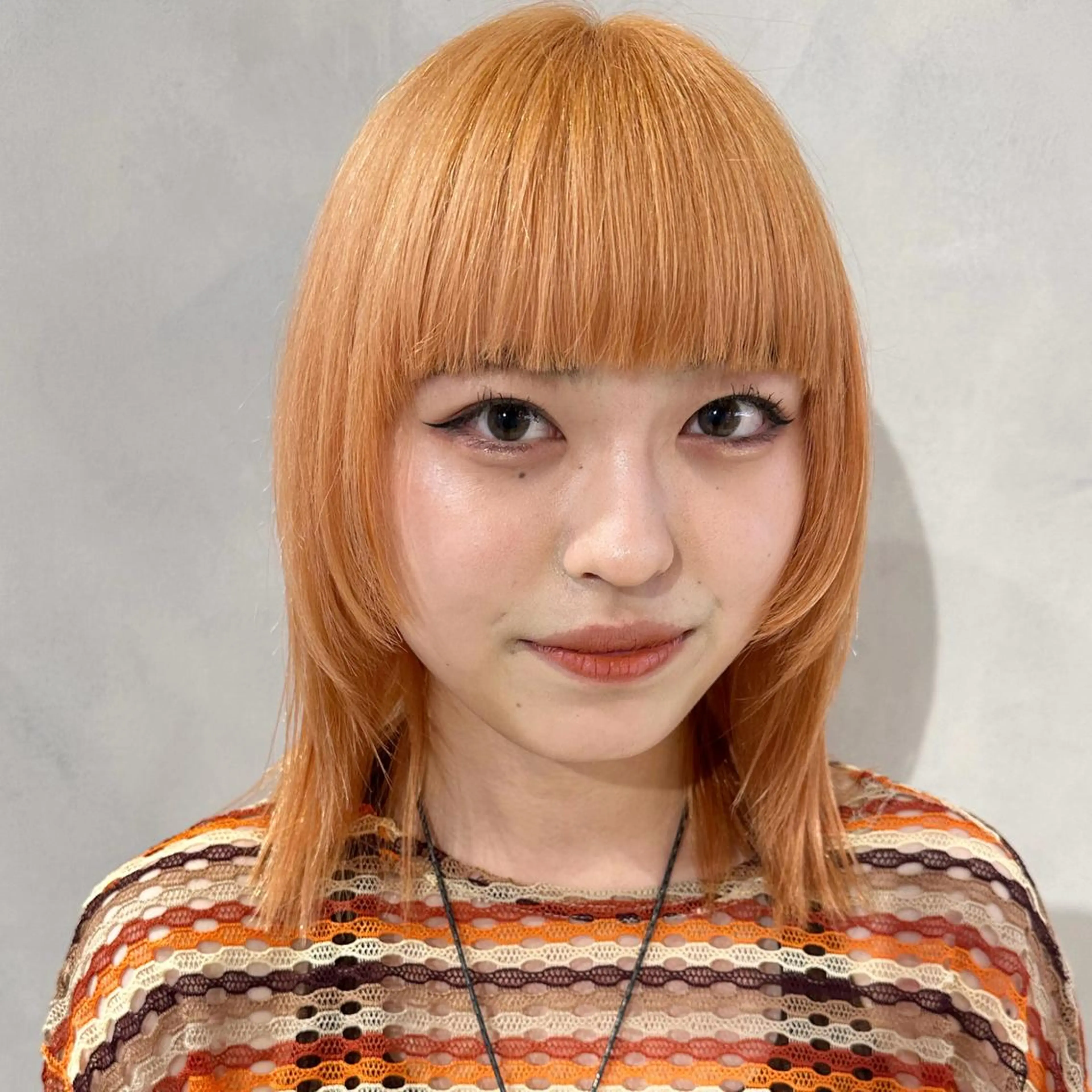 ミディアム カラー カット ヘアカラー トリートメント デザインカラー/パー マ🦖外岡咲希🦖のヘアスタイル