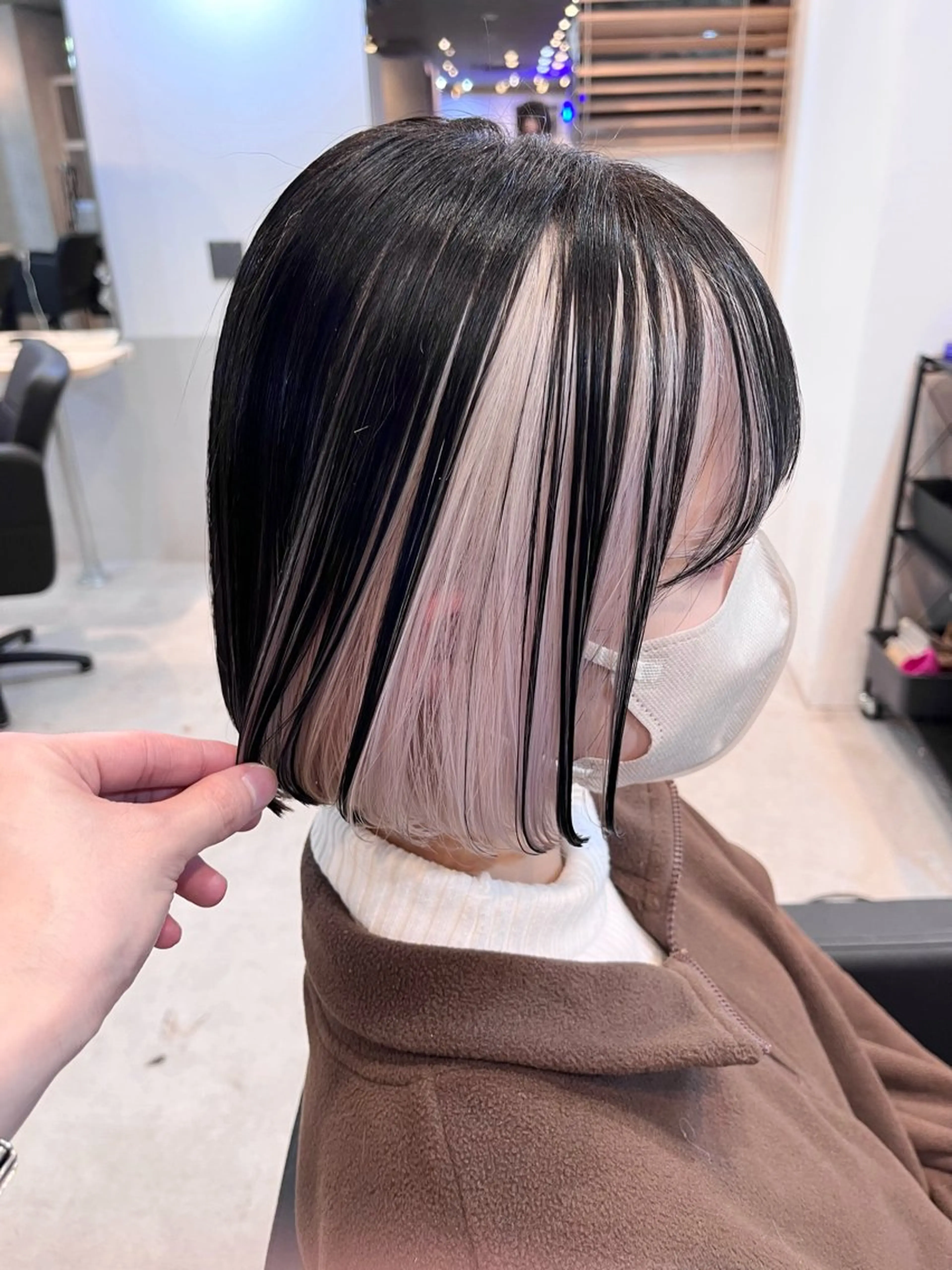 ショート カラー カット ヘアカラー トリートメント neon  hair亀戸店所属・🌈neonhair 透明感✨カラー🌈のヘアスタイル
