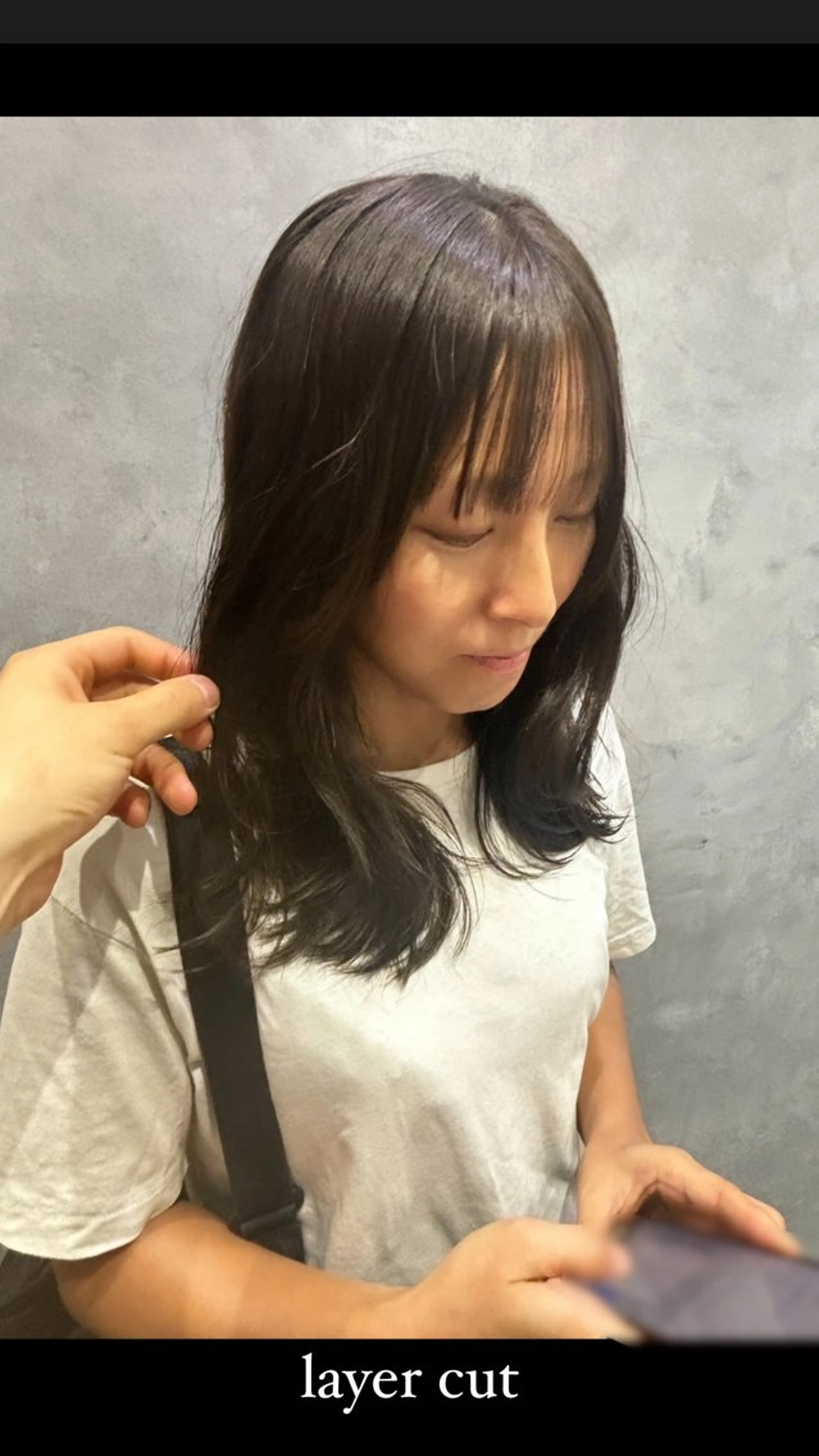 ミディアム CS made by SHACHU 栄所属・山田 瑛司のヘアスタイル