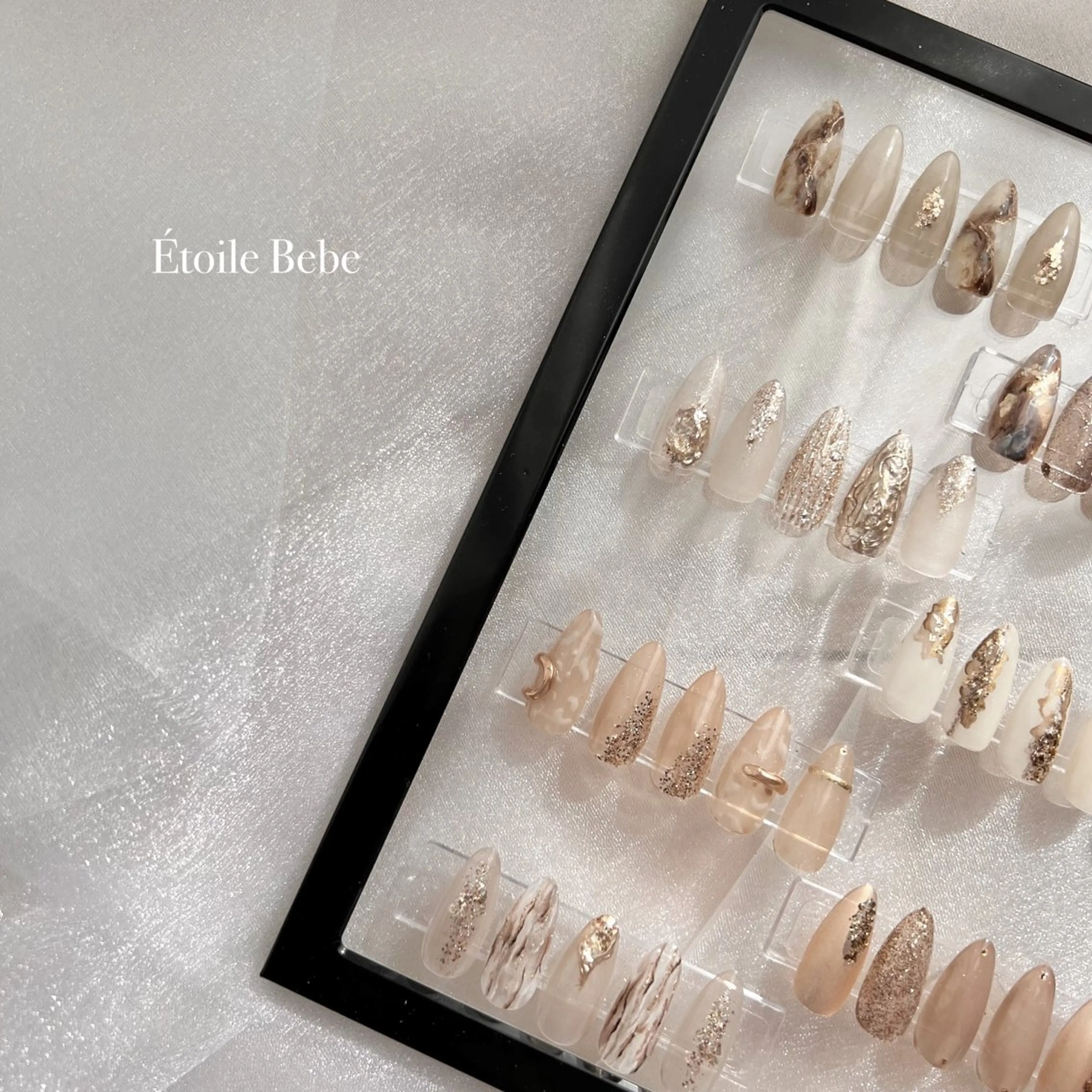 ネイル ニュアンスネイル ハンドネイル フットネイル Étoile Bebeのネイルデザイン