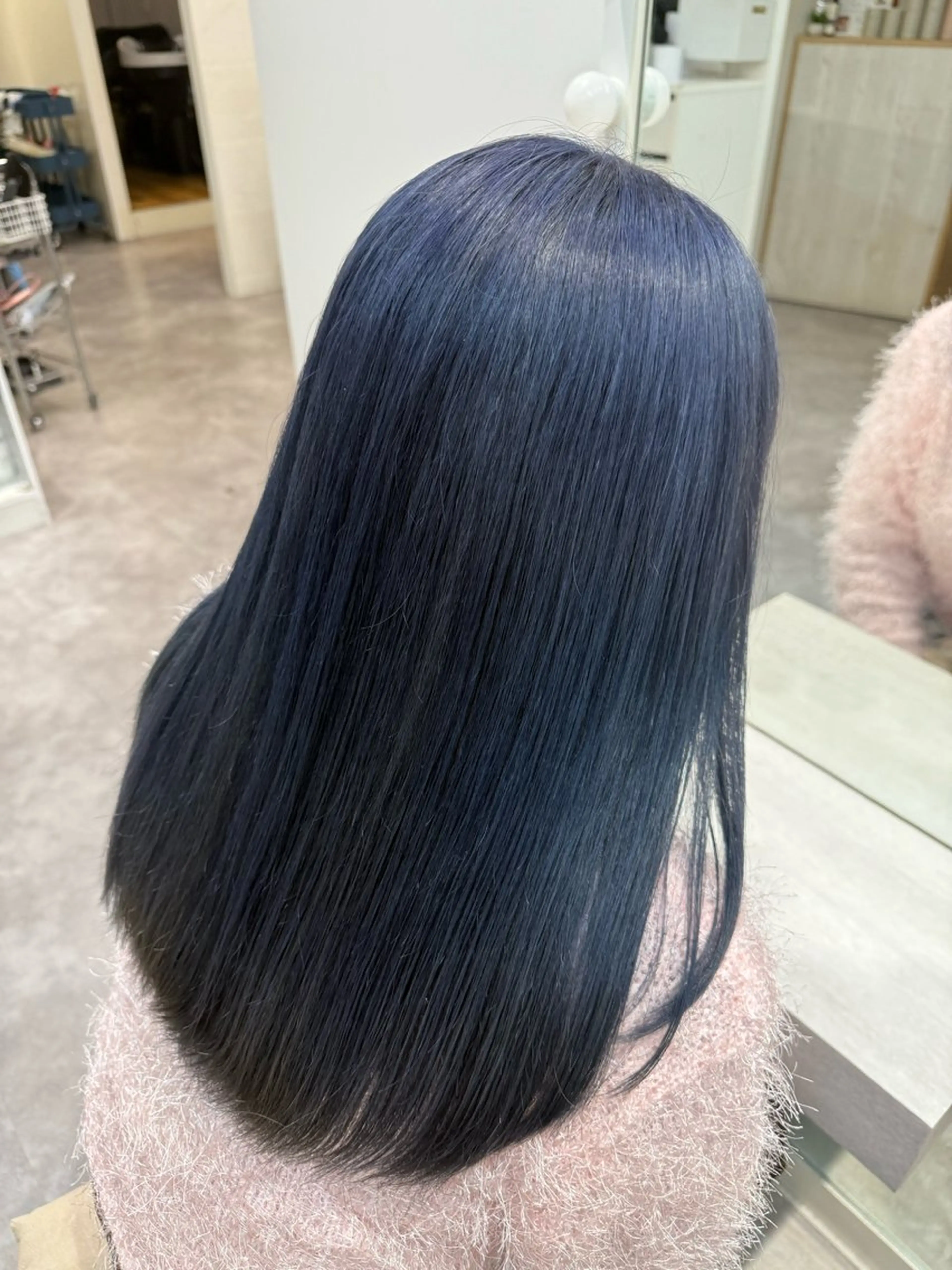 セミロング ヘアカラー CARE神戸店所属・SAKI /カラー/神戸/三宮のヘアスタイル